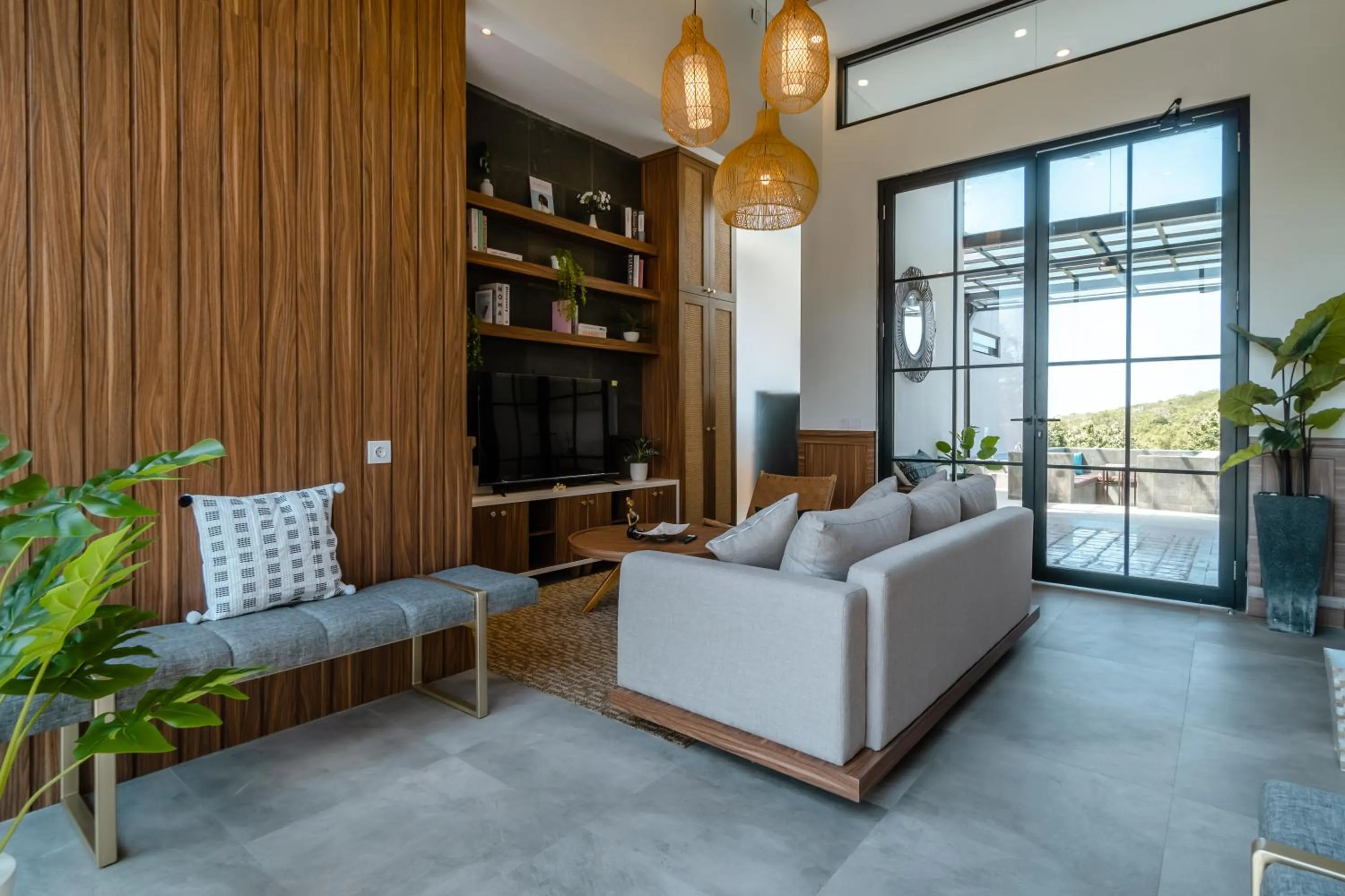 Living room in Nusa Dua Bayview Villas