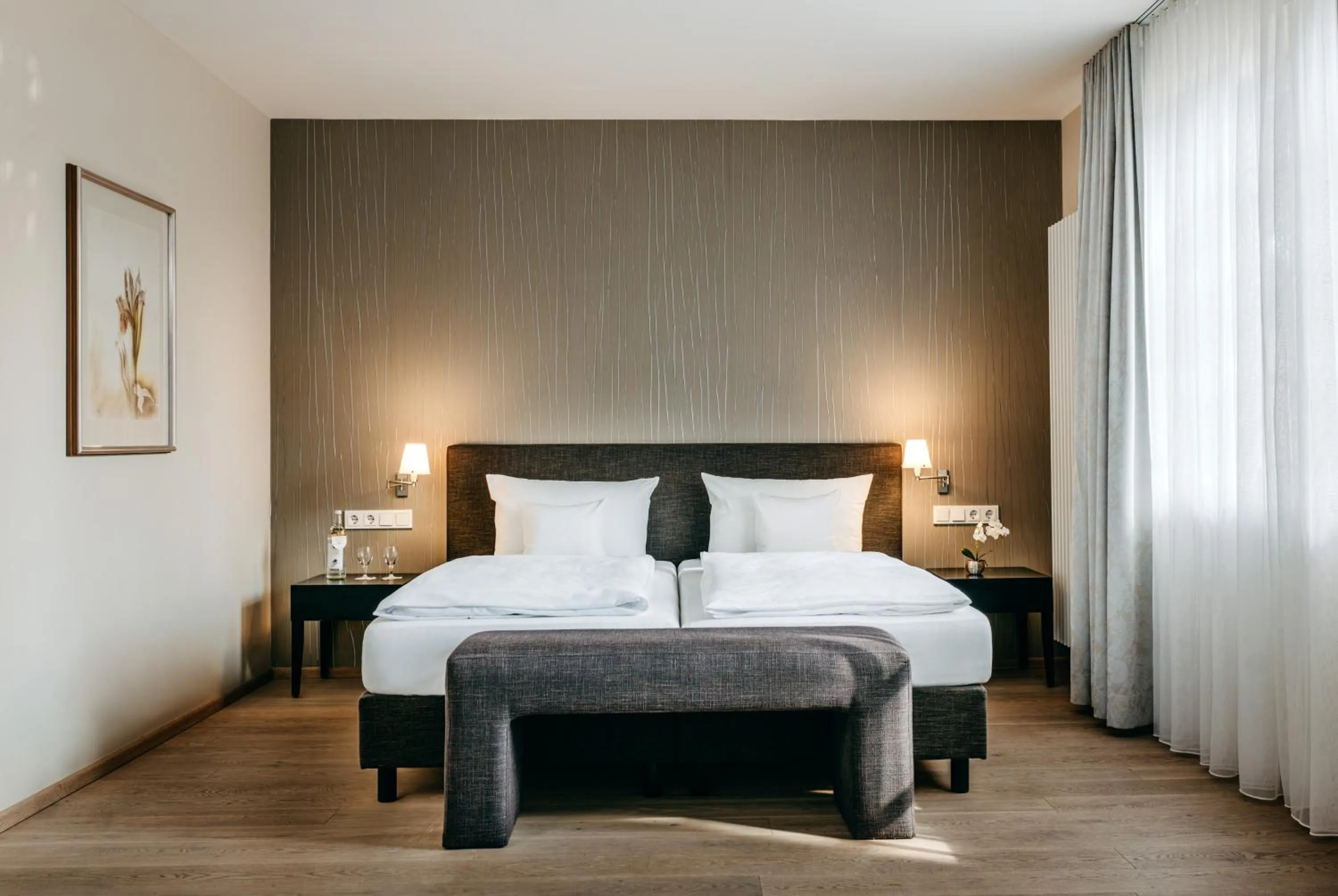 Bedroom, Bed in Niemeyers Romantik Posthotel