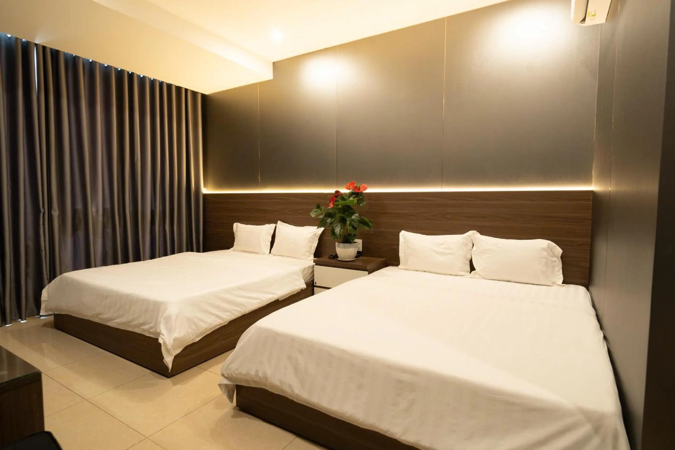 Bed in Ngoc Se Hotel