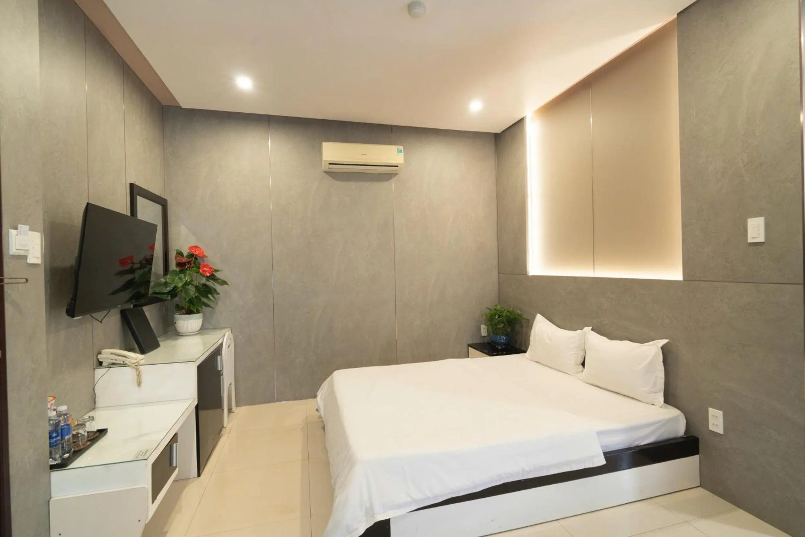 Bed in Ngoc Se Hotel