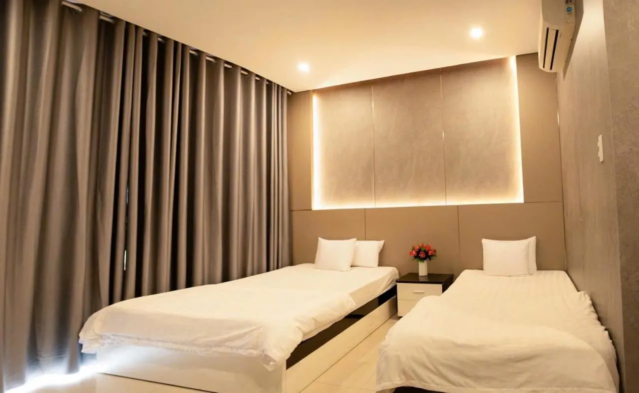 Bed in Ngoc Se Hotel