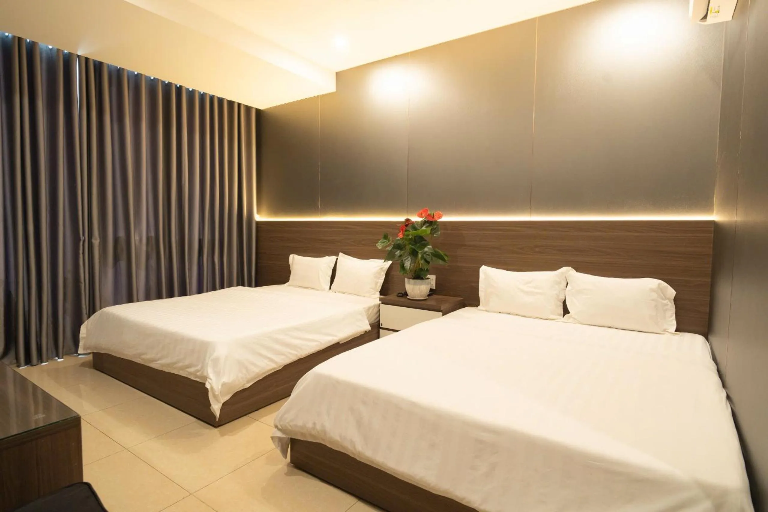 Bed in Ngoc Se Hotel