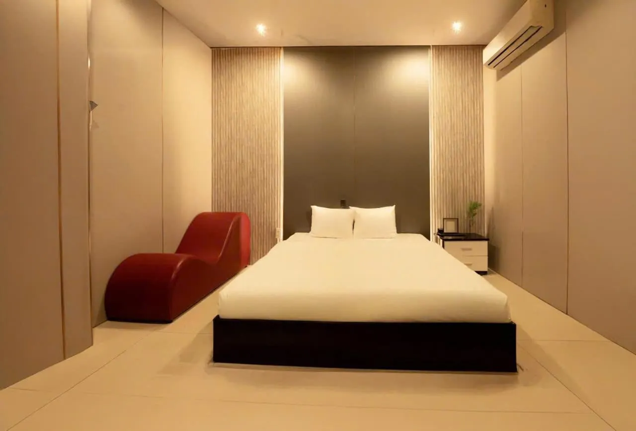 Bed in Ngoc Se Hotel