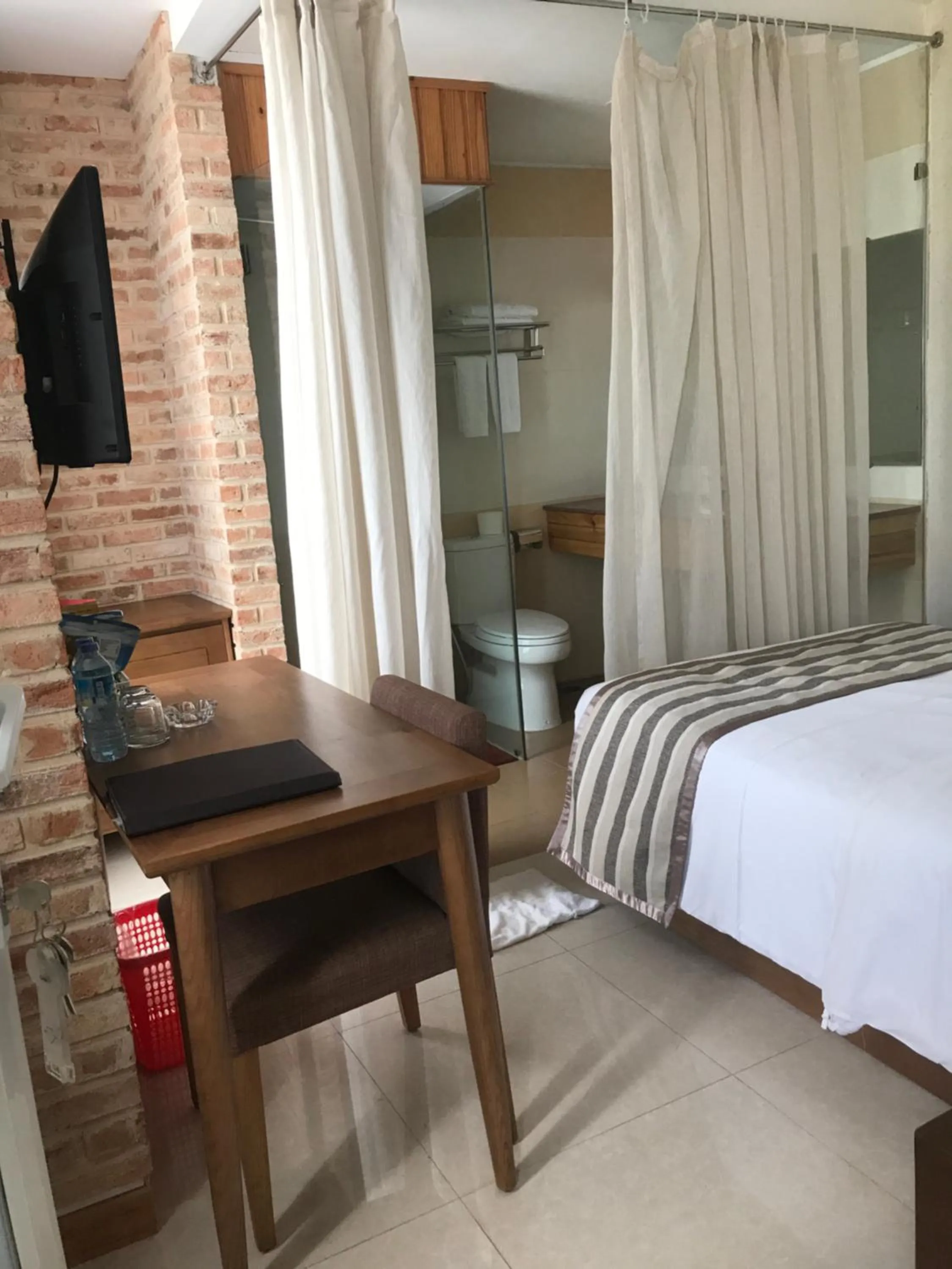 Bed in Elegant Hotel