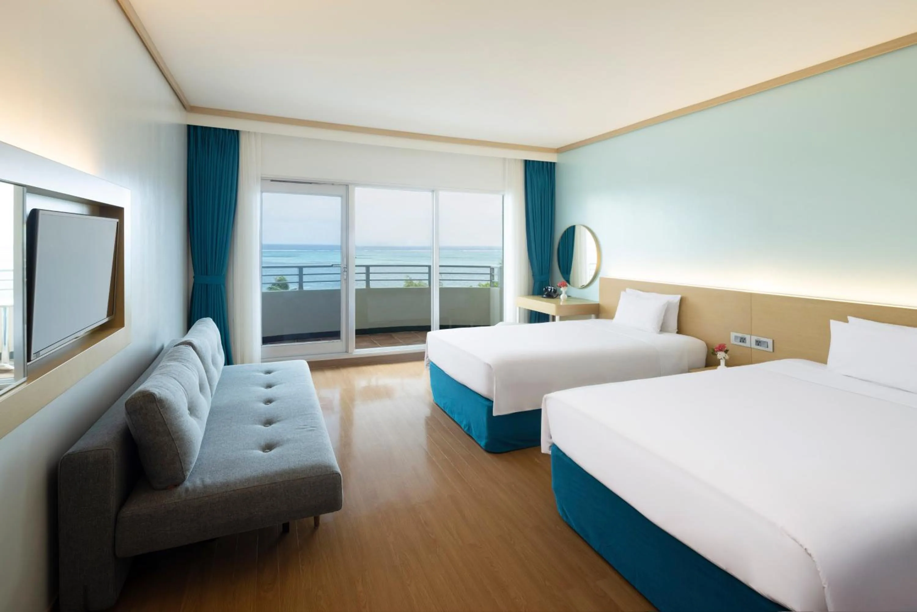 Bed in Saipan World Resort