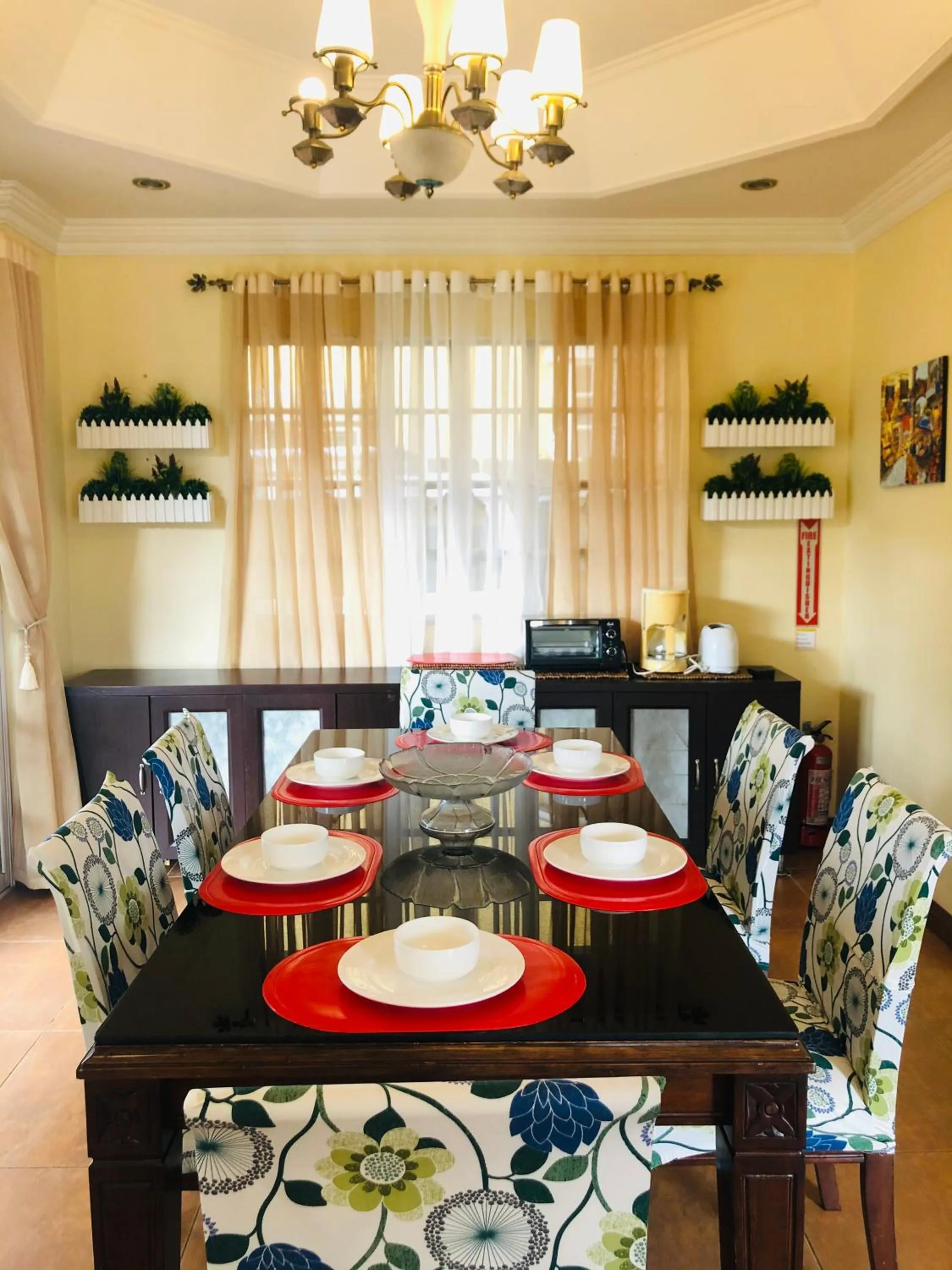 Dining area in Charming Tagaytay Vacation Home