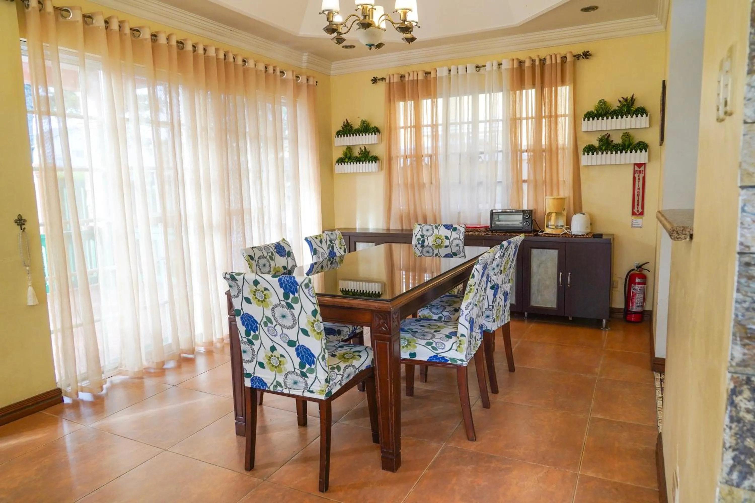 Dining area in Charming Tagaytay Vacation Home