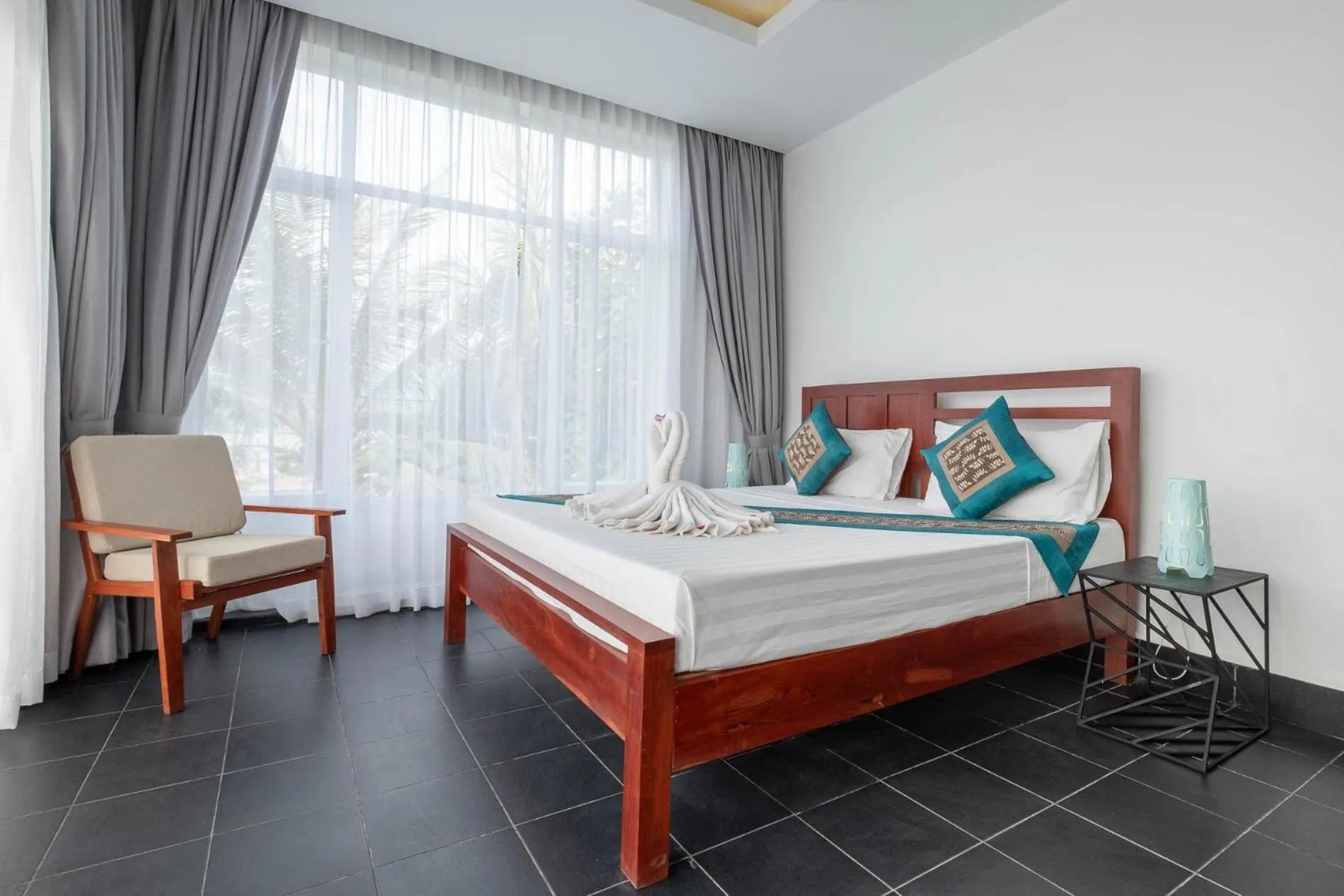 Bed in Pippali Boutique Hotel