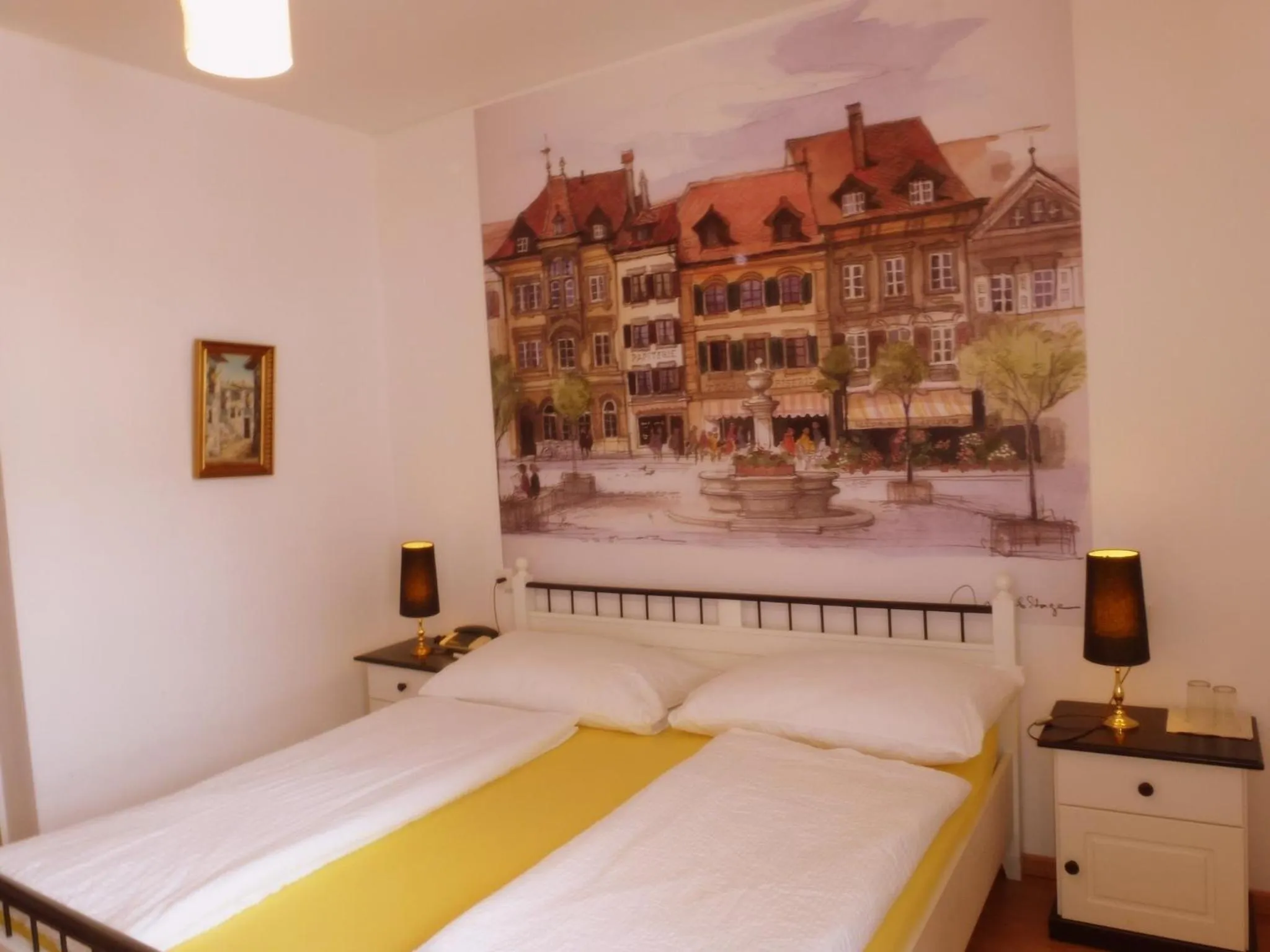 Bed in Hotel Central Continental