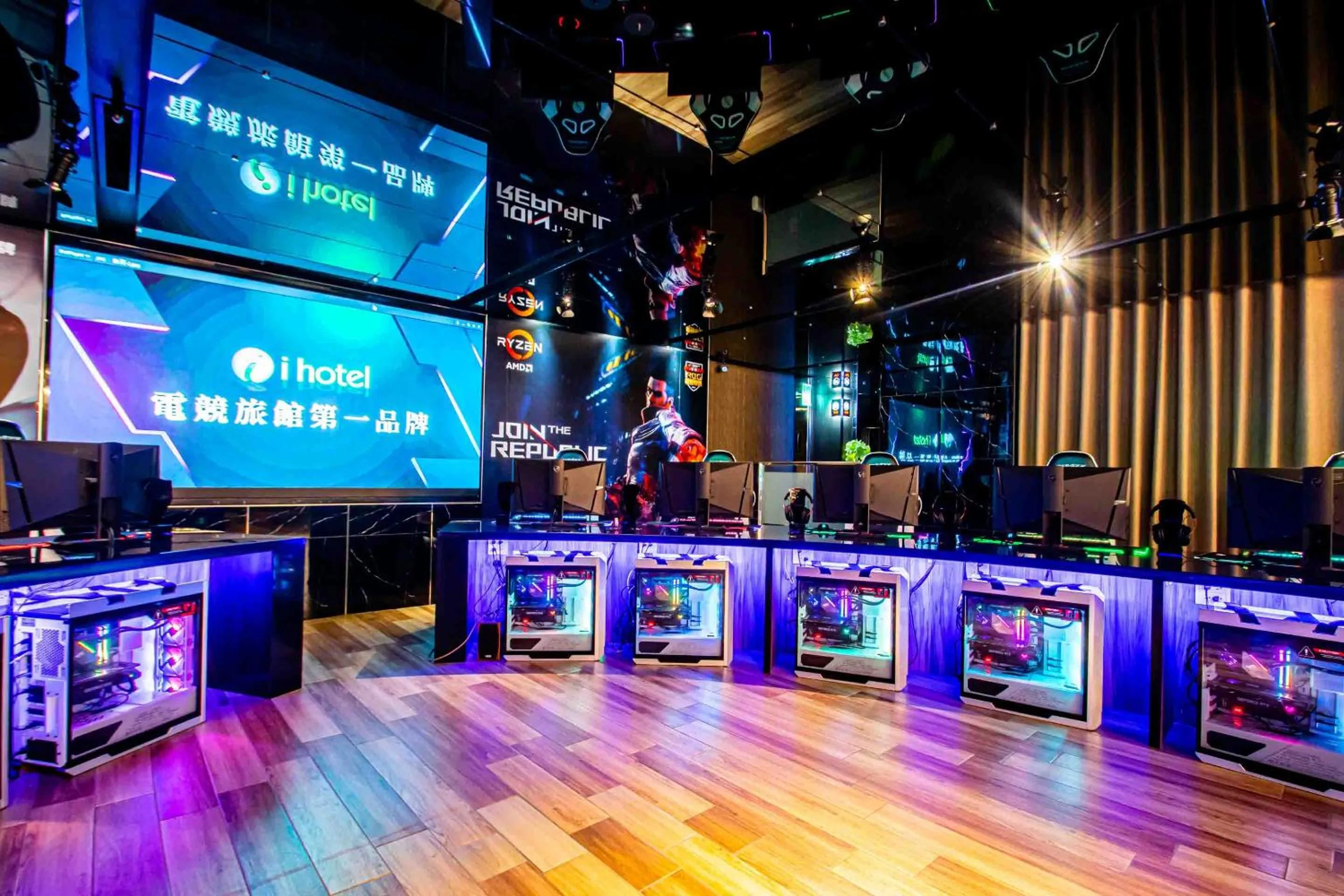 Area and facilities in i hotel 中壢館