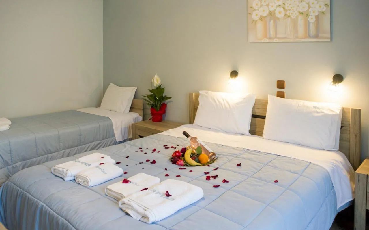 Bed in Marina Apartments, Agios Gordios Corfu