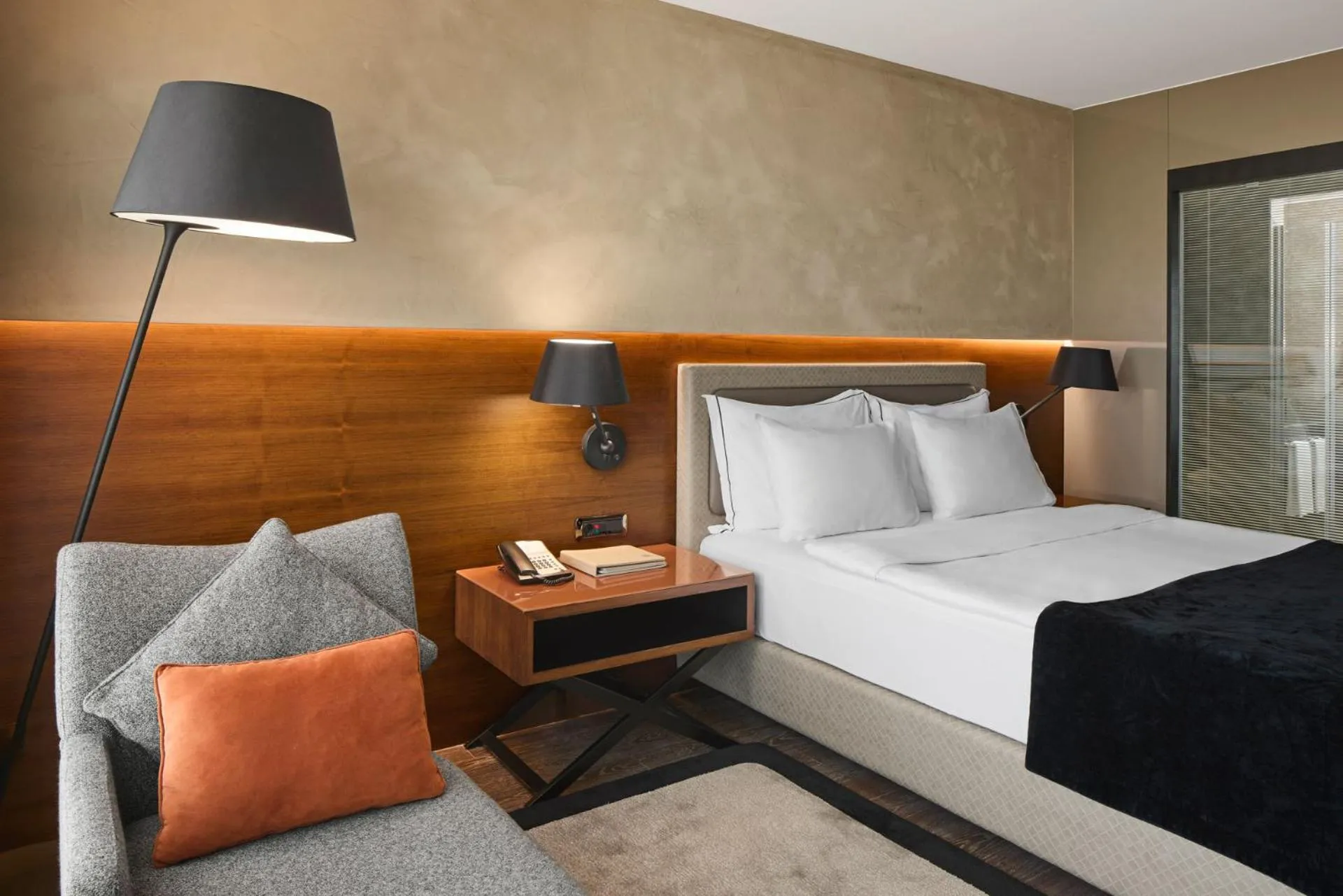 Seating area, Bed in Gezi Hotel Bosphorus, Istanbul, a Member of Design Hotels