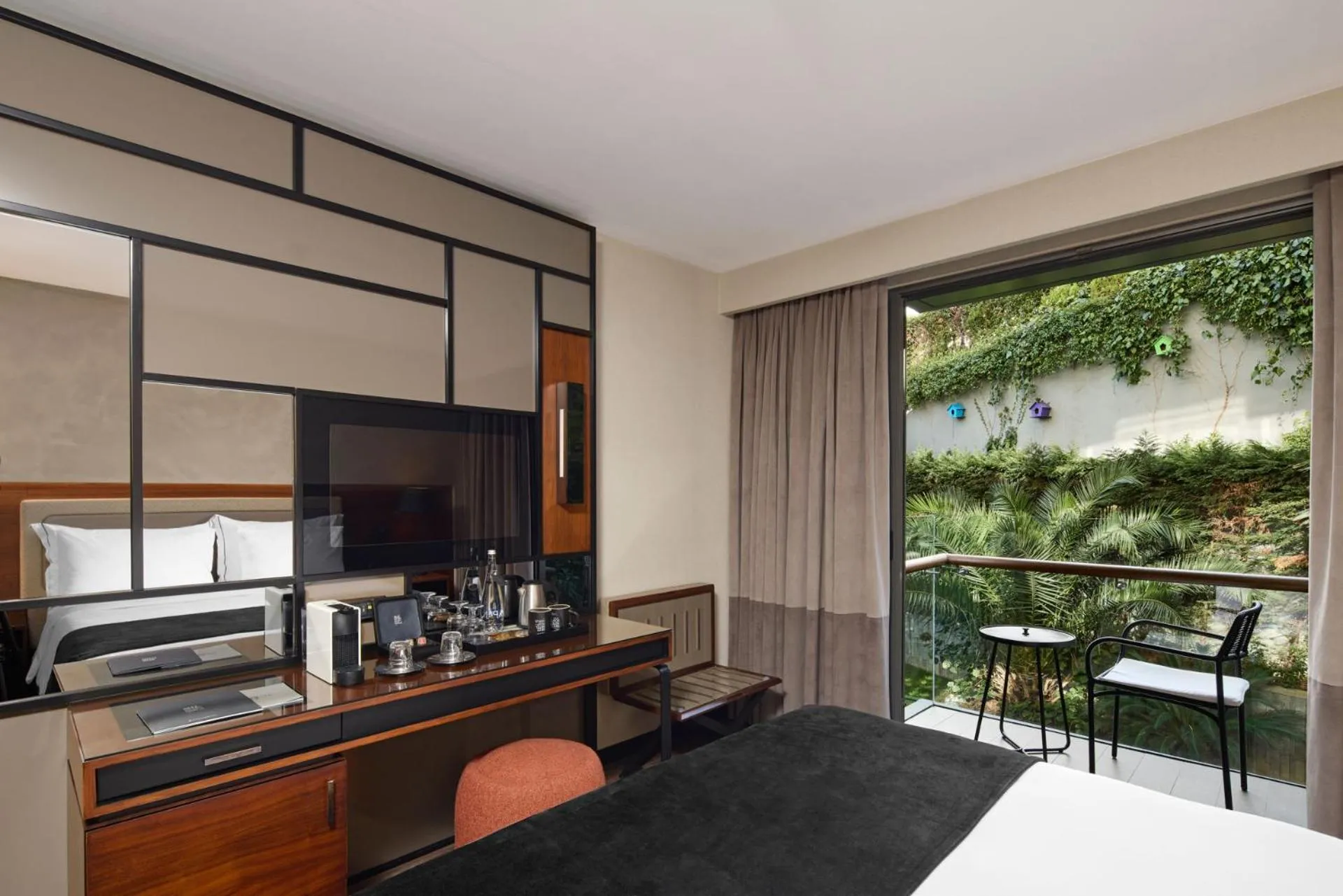 Balcony/Terrace, Bed in Gezi Hotel Bosphorus, Istanbul, a Member of Design Hotels