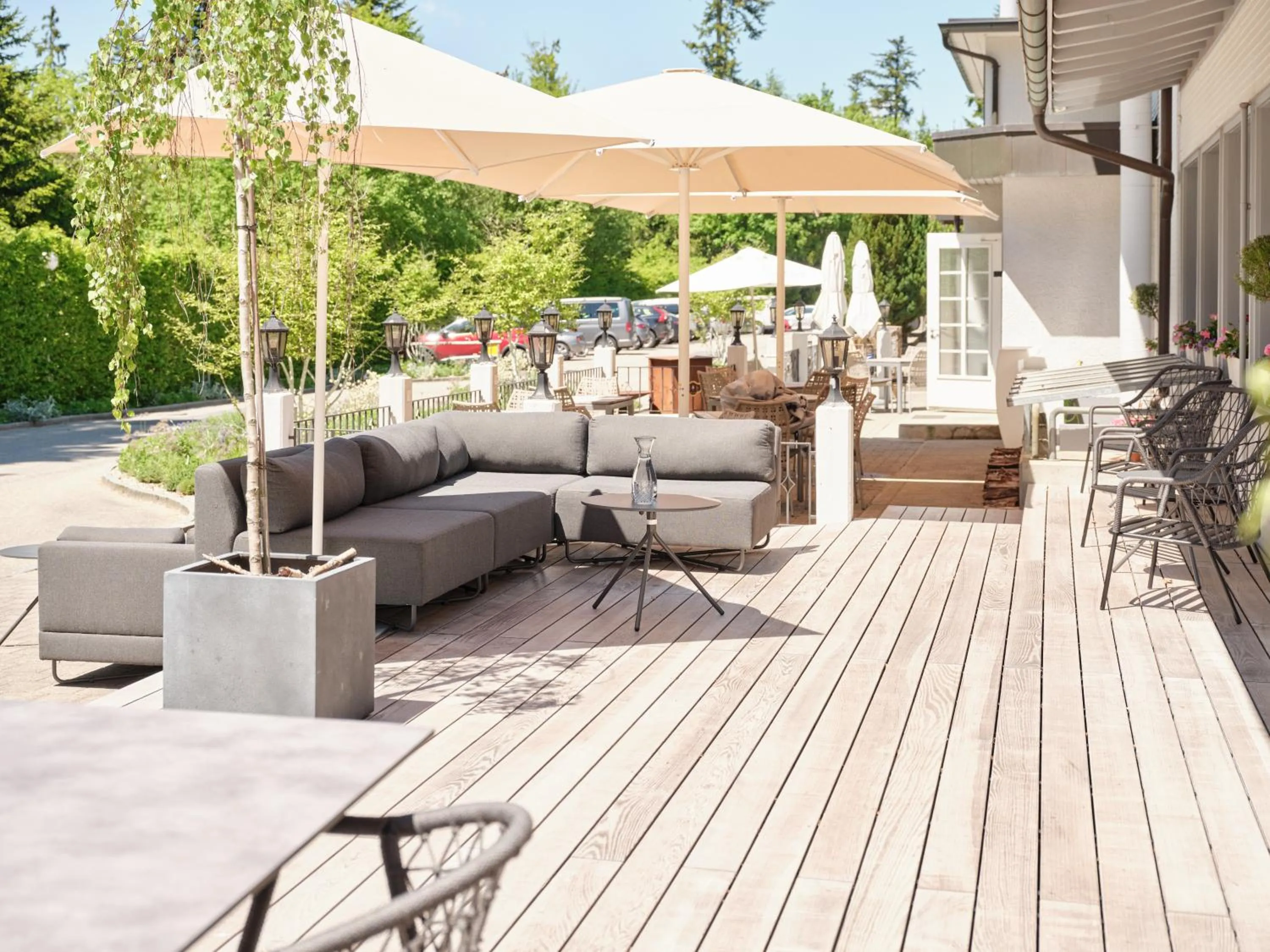 Balcony/Terrace in Boutique Hotel Moosegg