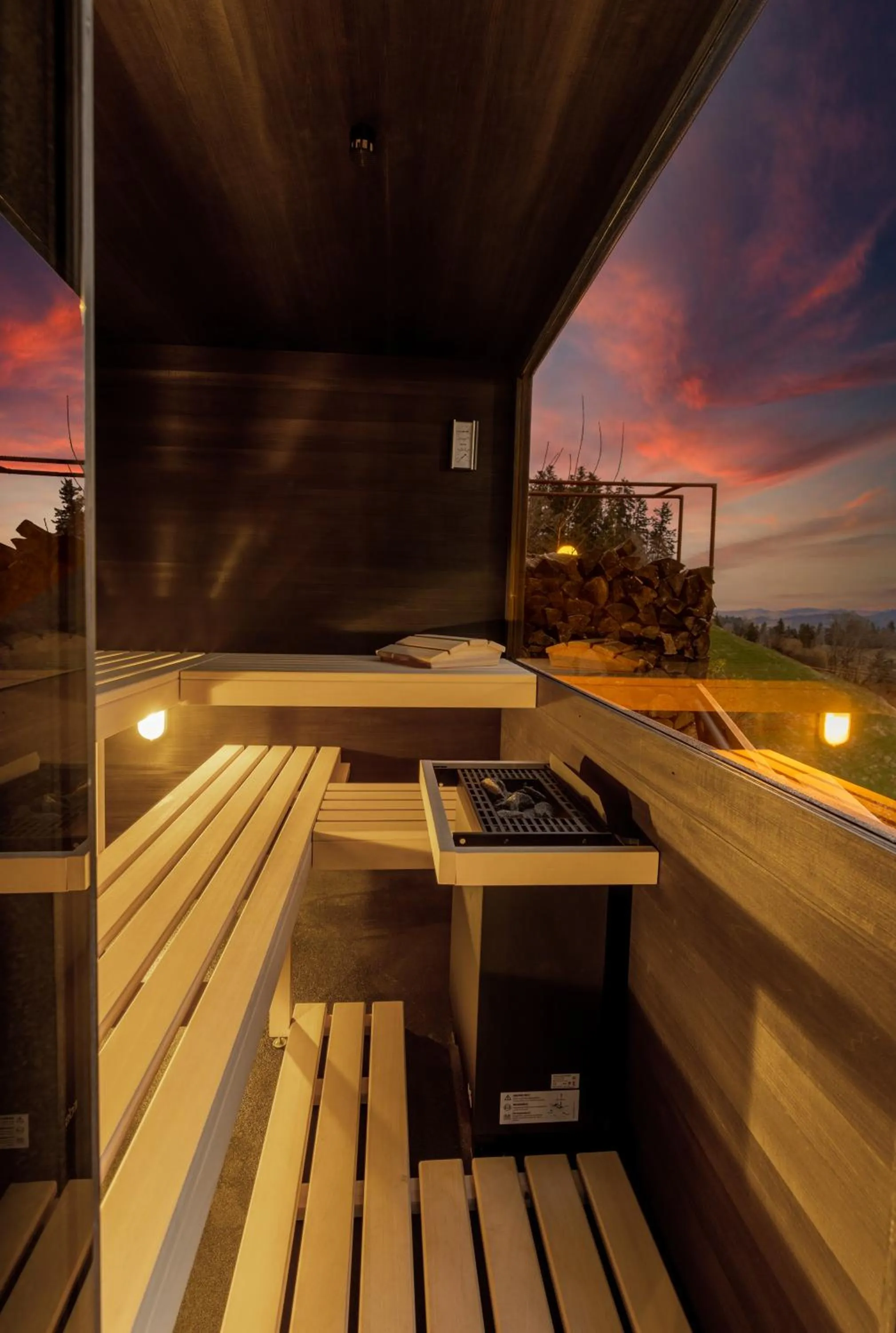 Sauna in Boutique Hotel Moosegg