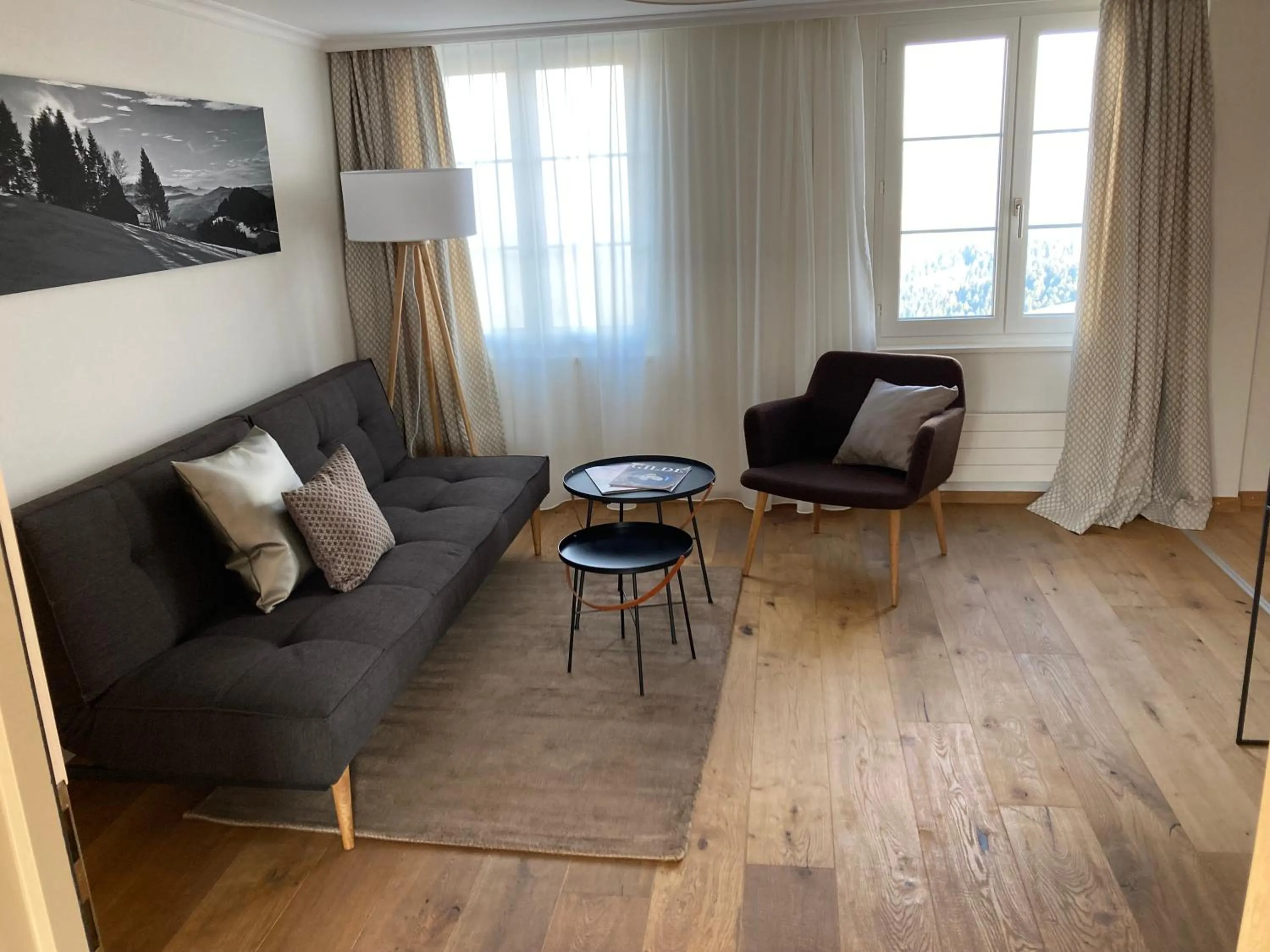 Living room in Boutique Hotel Moosegg