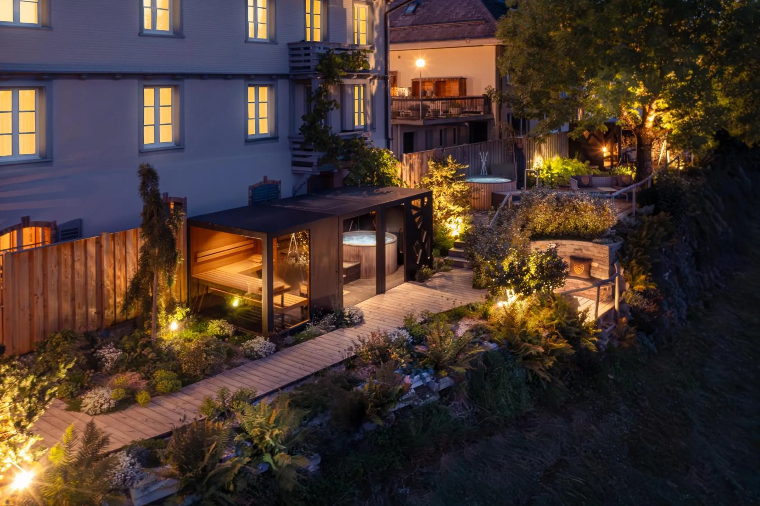 Natural landscape in Boutique Hotel Moosegg