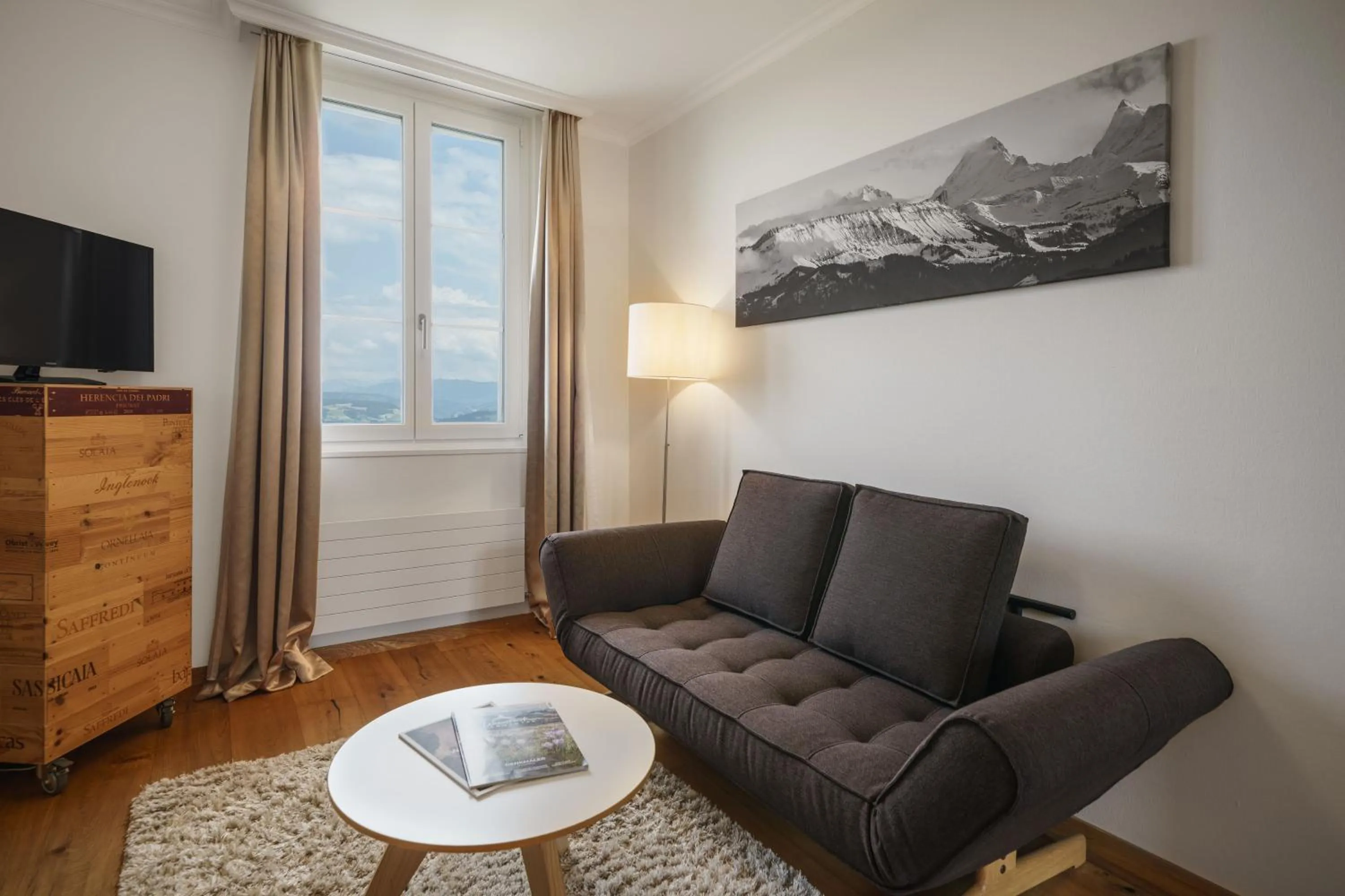 Living room in Boutique Hotel Moosegg