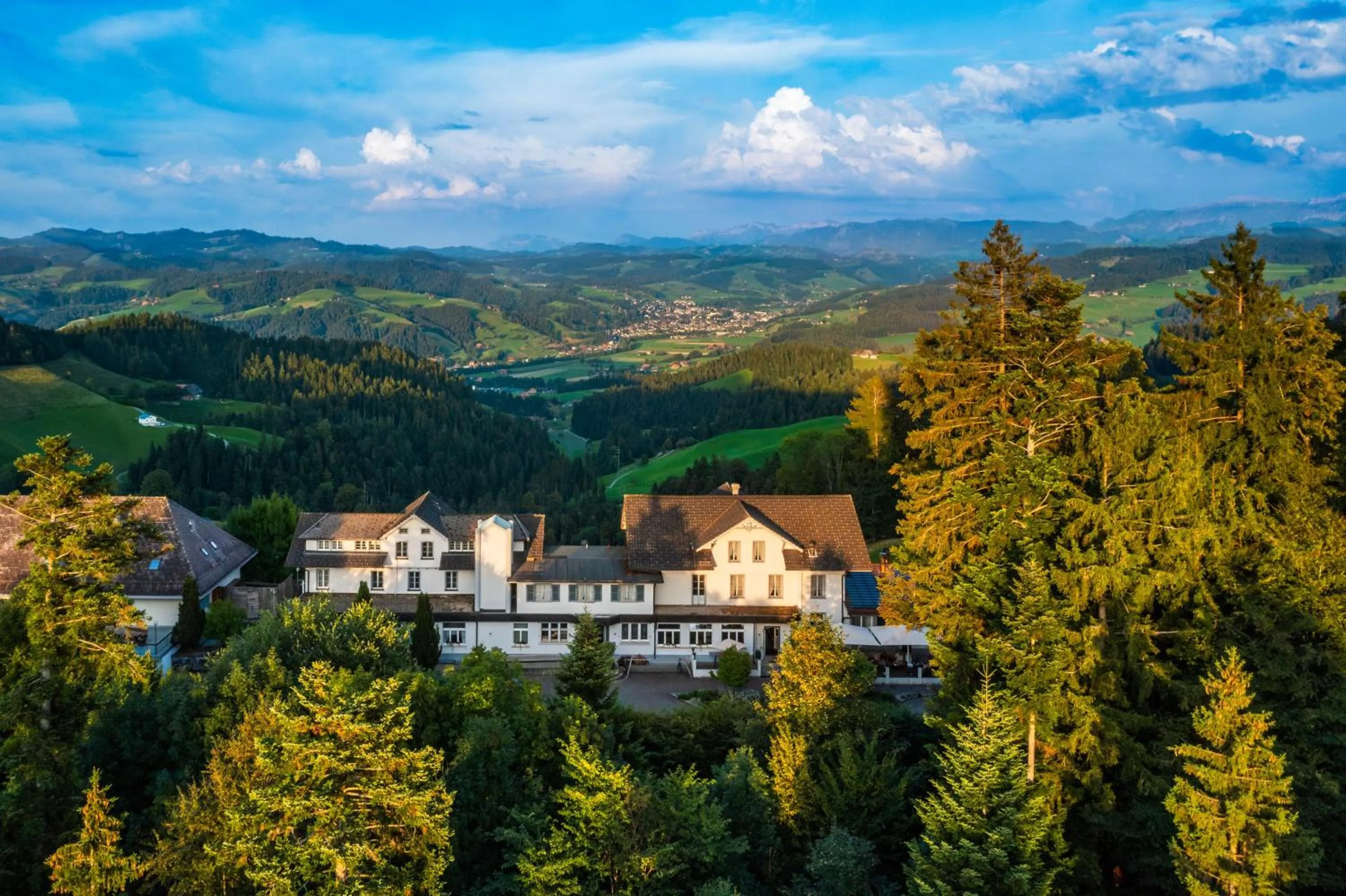 Natural landscape in Boutique Hotel Moosegg