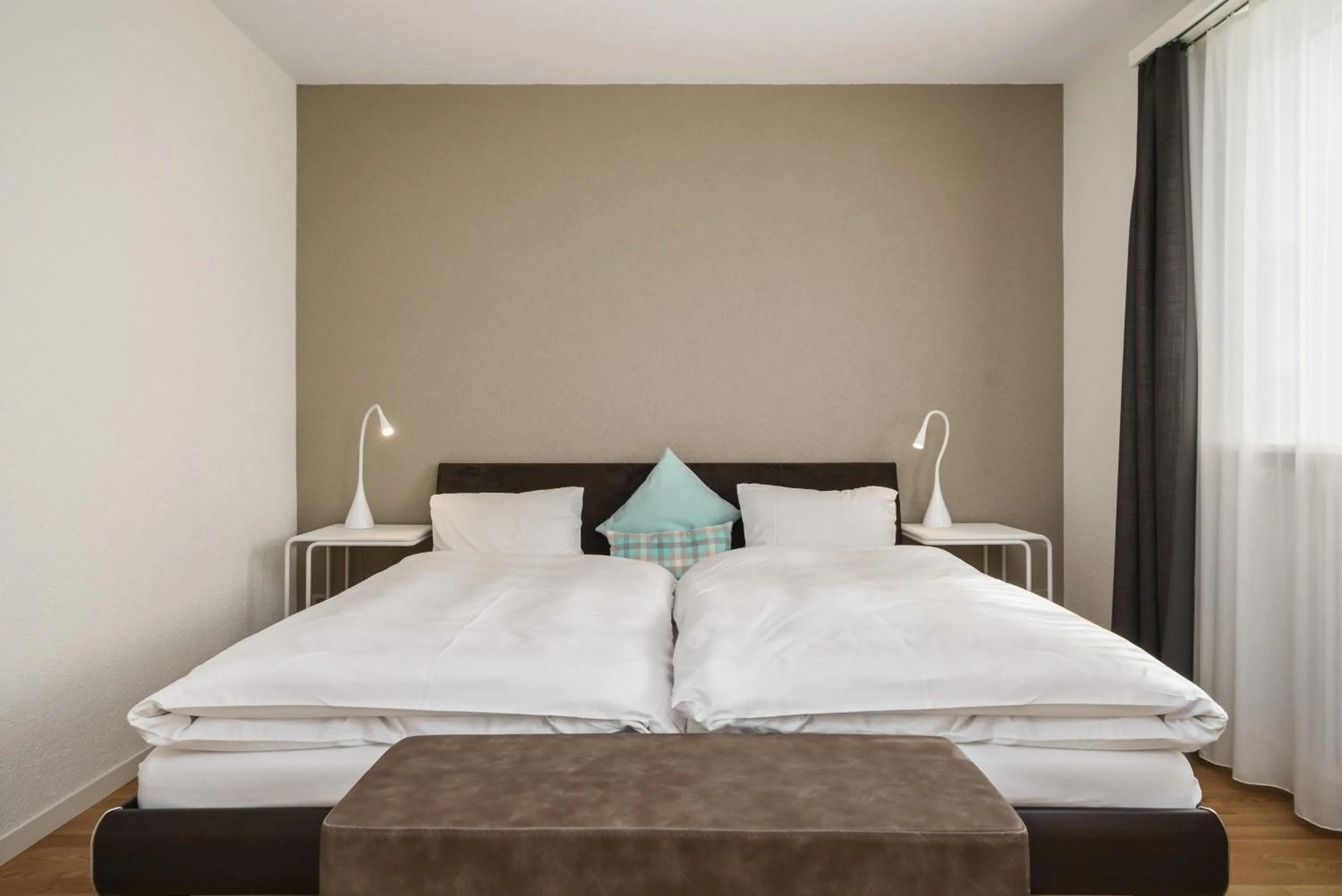 Bedroom, Bed in Boutique Hotel Moosegg