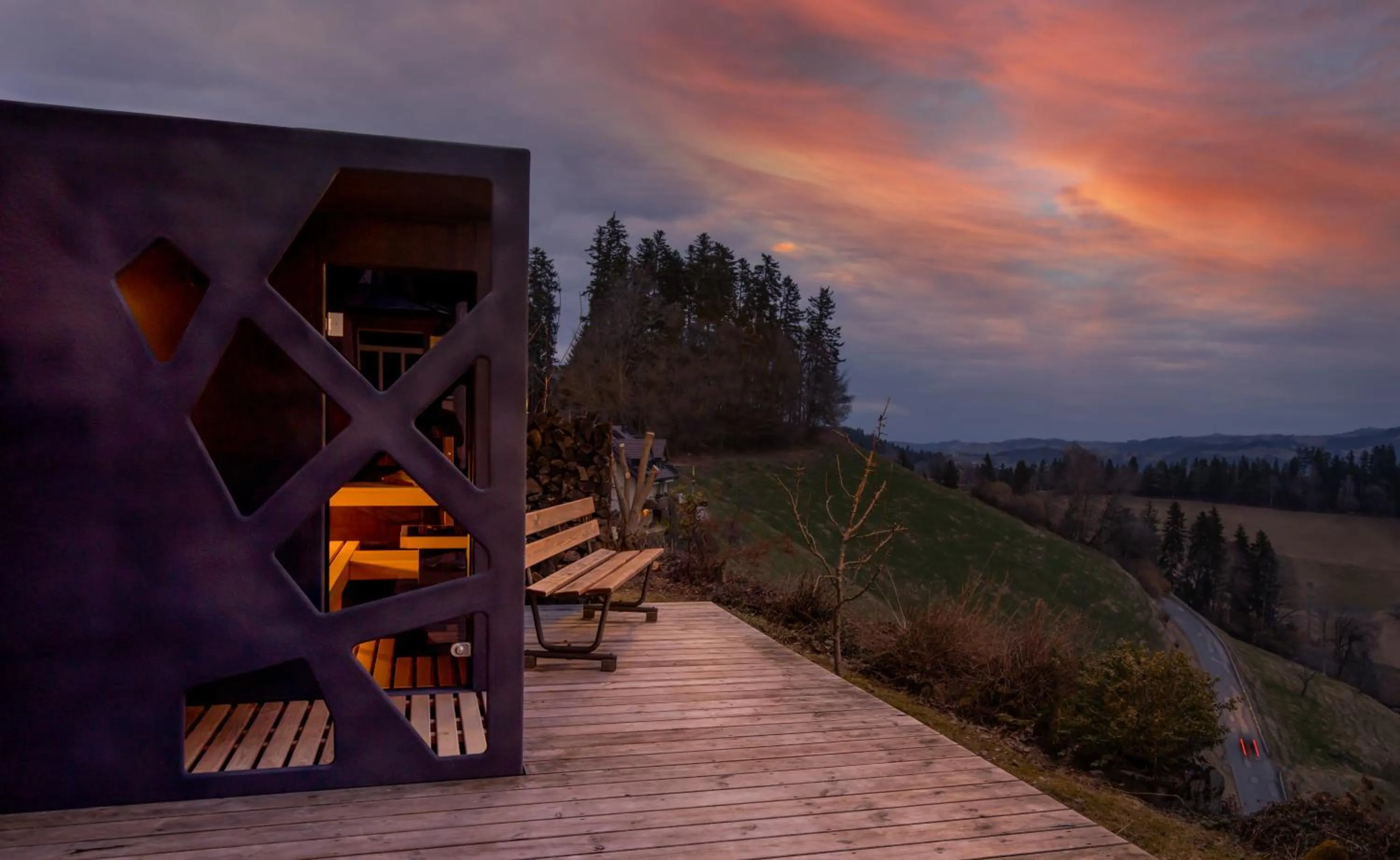 Sauna in Boutique Hotel Moosegg