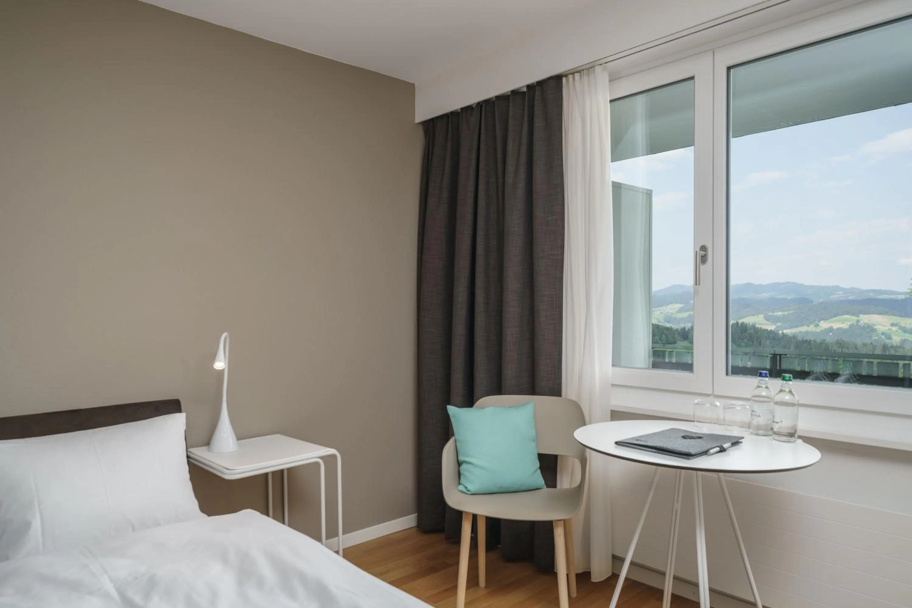 Photo of the whole room, Bed in Boutique Hotel Moosegg