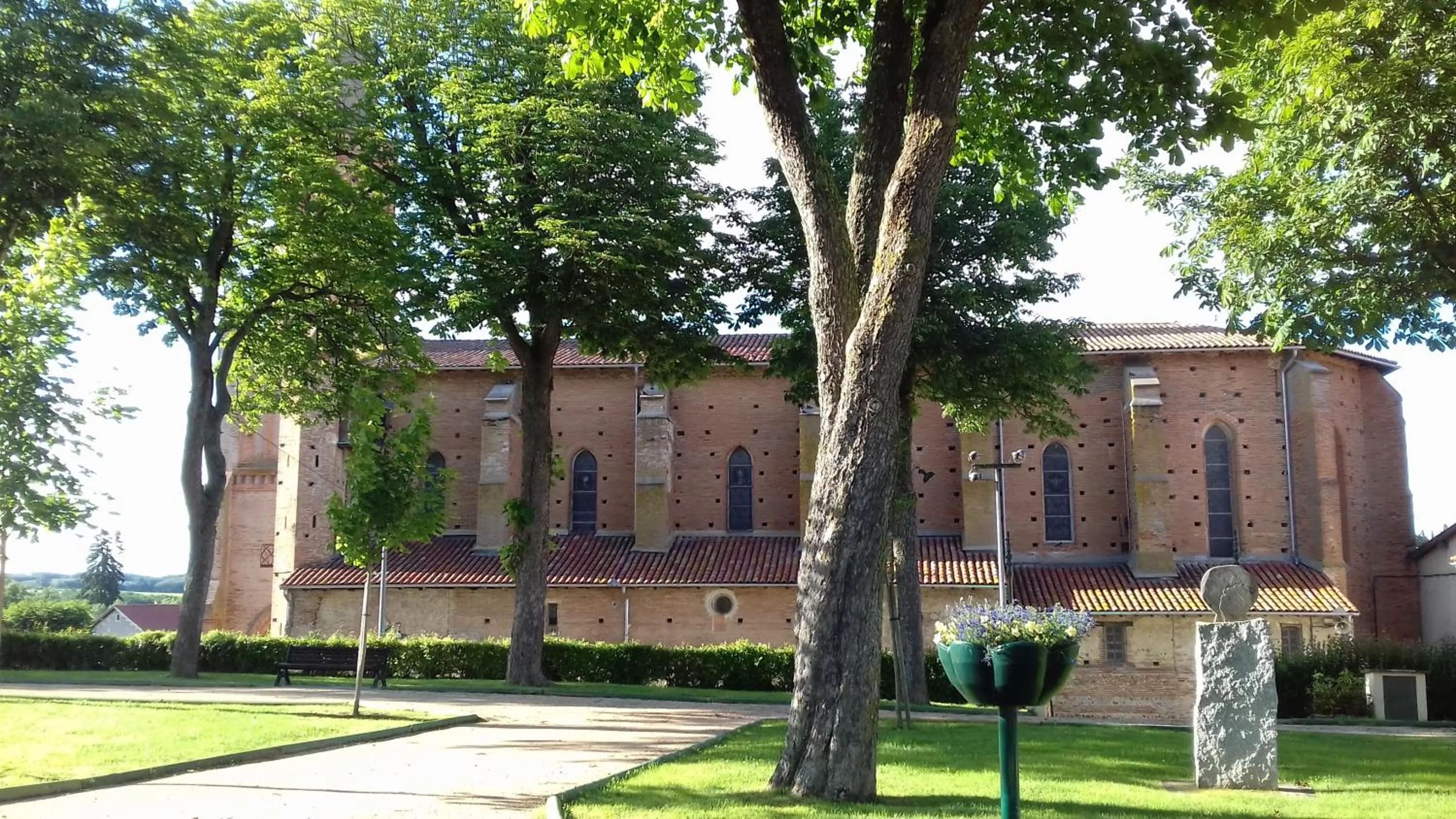 Landmark view in Ombre Rose