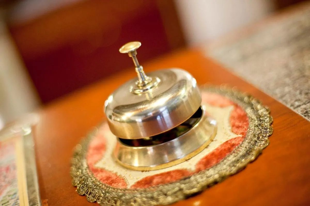 Lobby or reception in Hotel-Pension Bleckmann