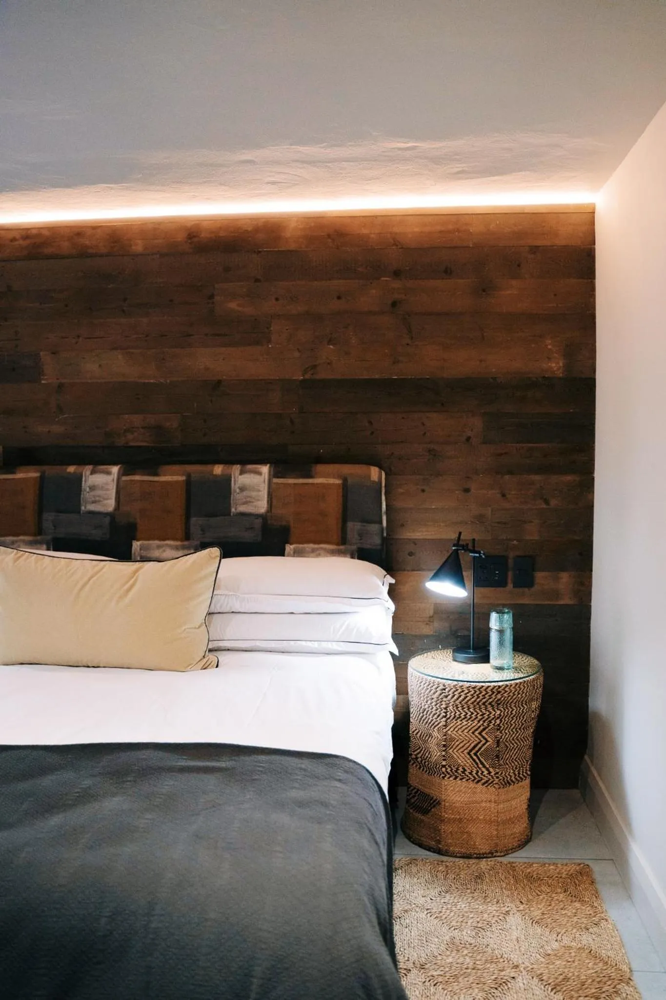 Bed in The Oyster Box Beach House by The Oyster Collection