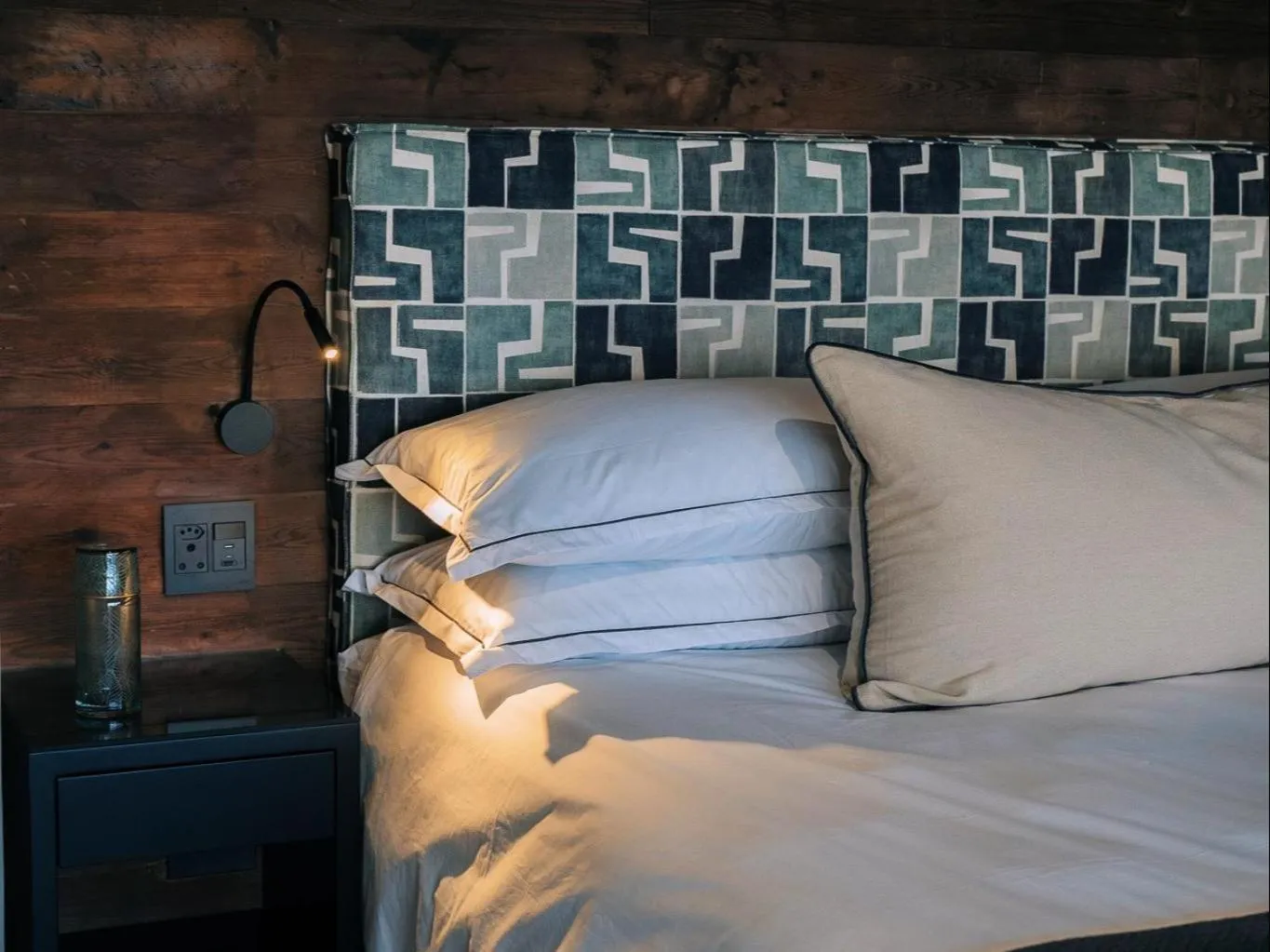 Bed in The Oyster Box Beach House by The Oyster Collection