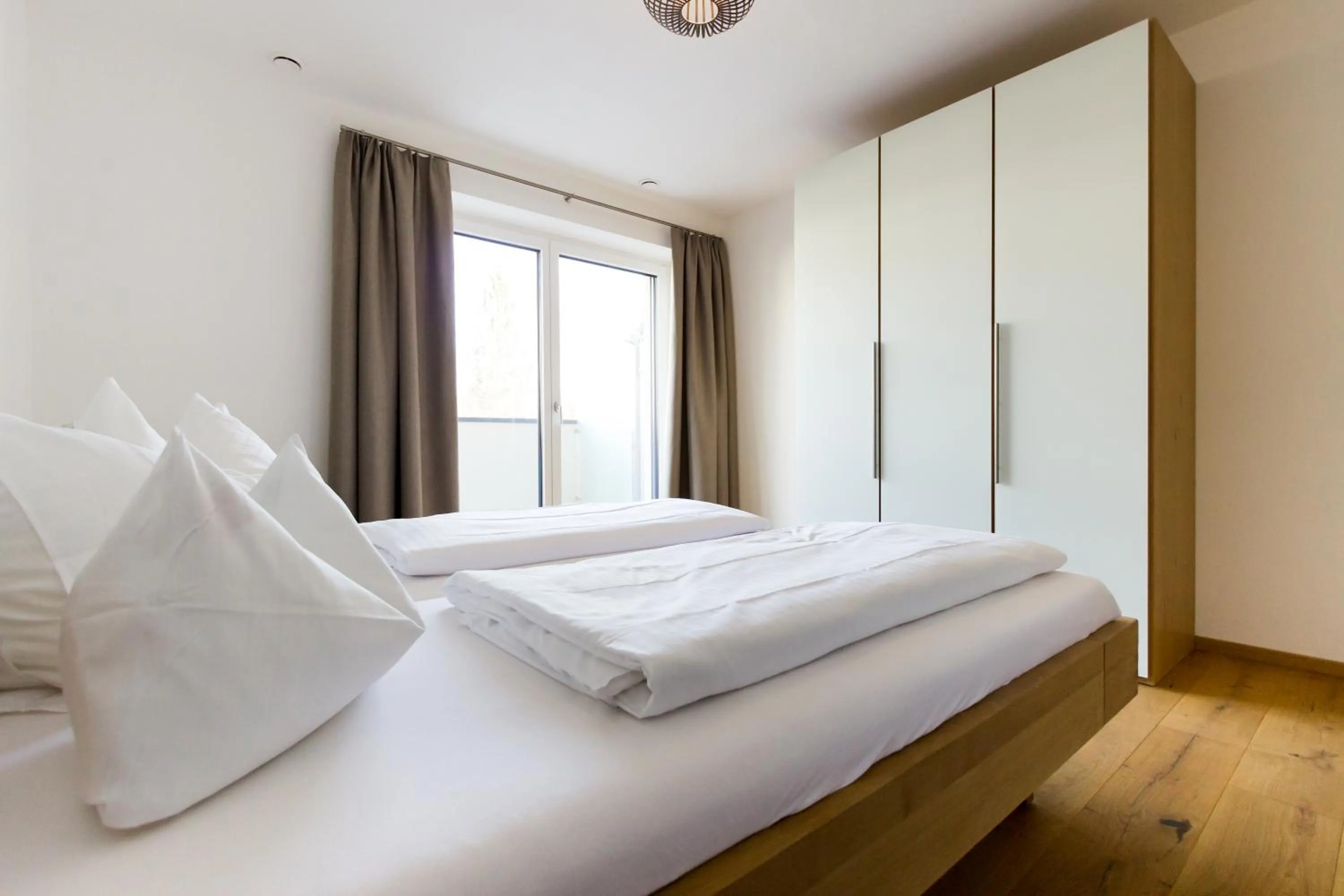 Bed in Hotel Aichingerwirt