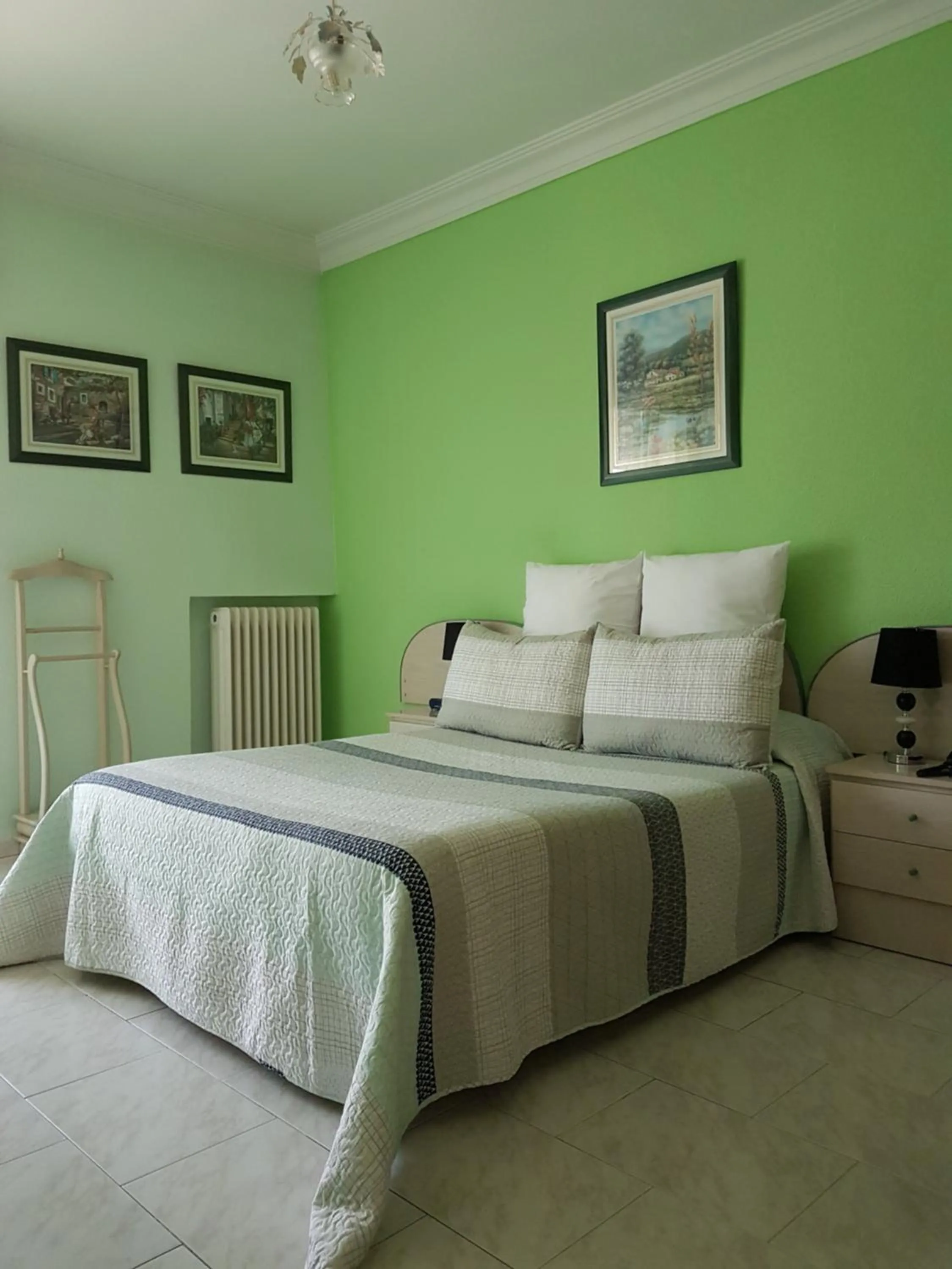 Bed in Hotel Fray Juán Gil