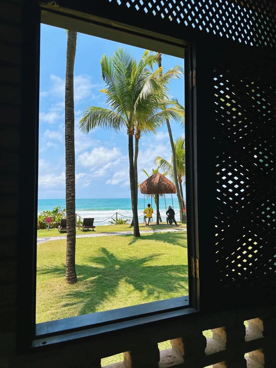 Sea view in Pousada Ecoporto