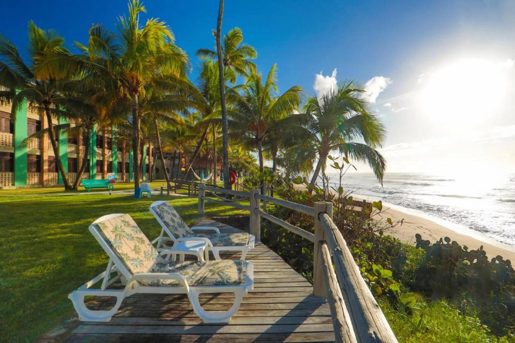 Balcony/Terrace in Pousada Ecoporto