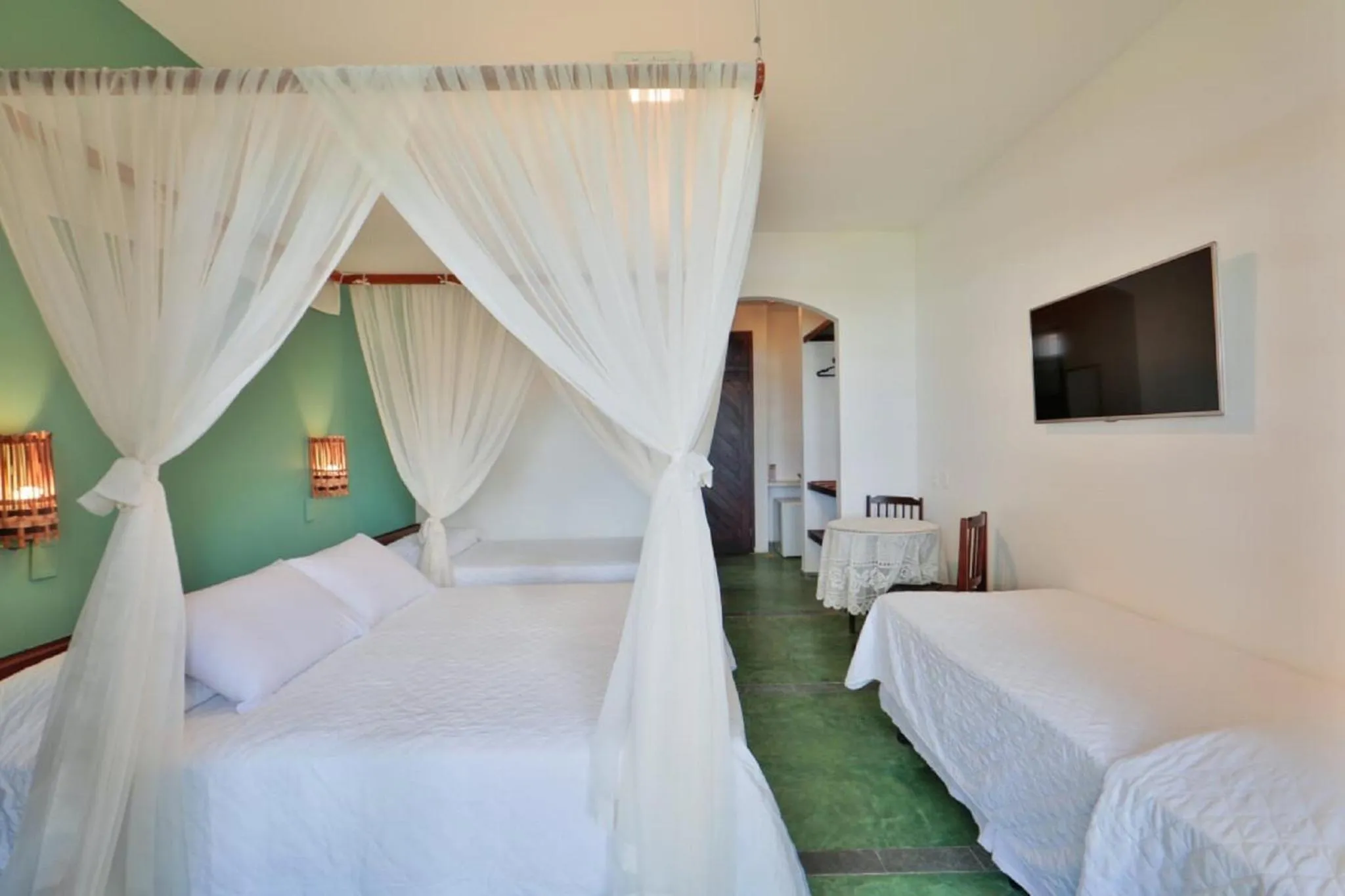 Photo of the whole room, Bed in Pousada Ecoporto