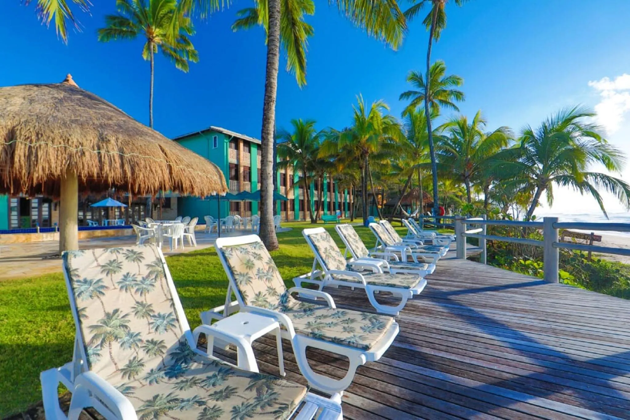 Balcony/Terrace in Pousada Ecoporto