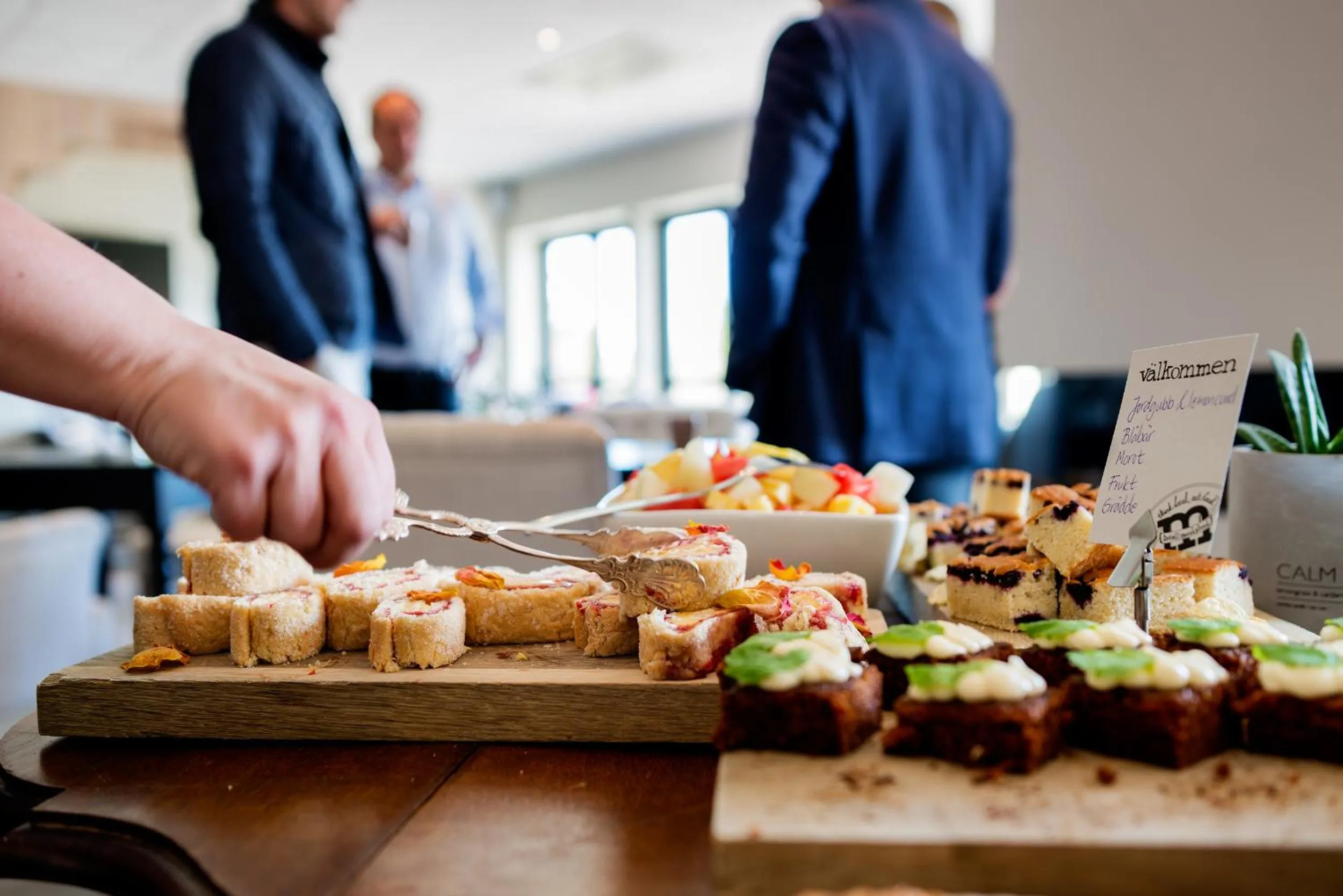 Food close-up in Hotell Mossbylund