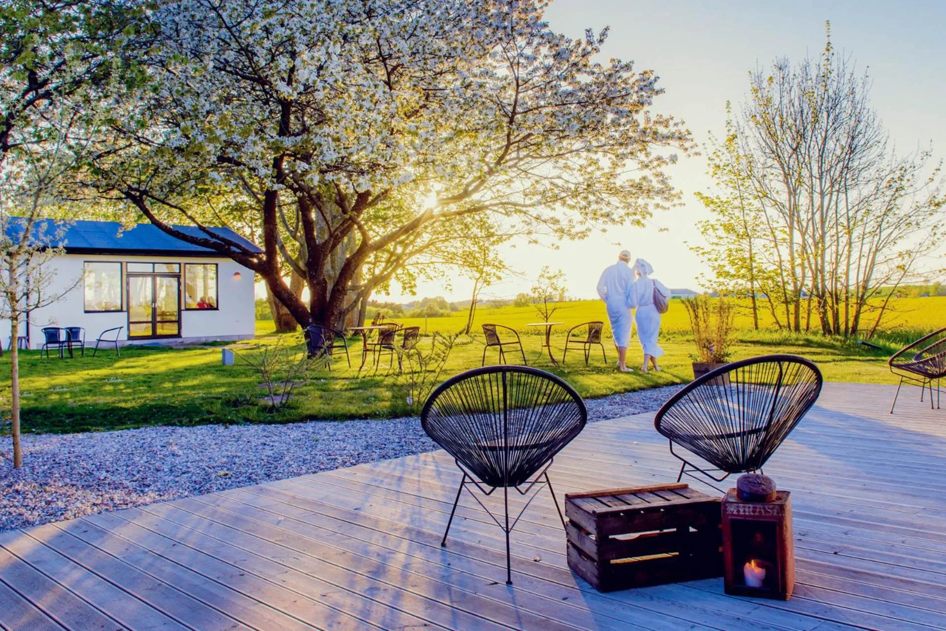 Spring in Hotell Mossbylund