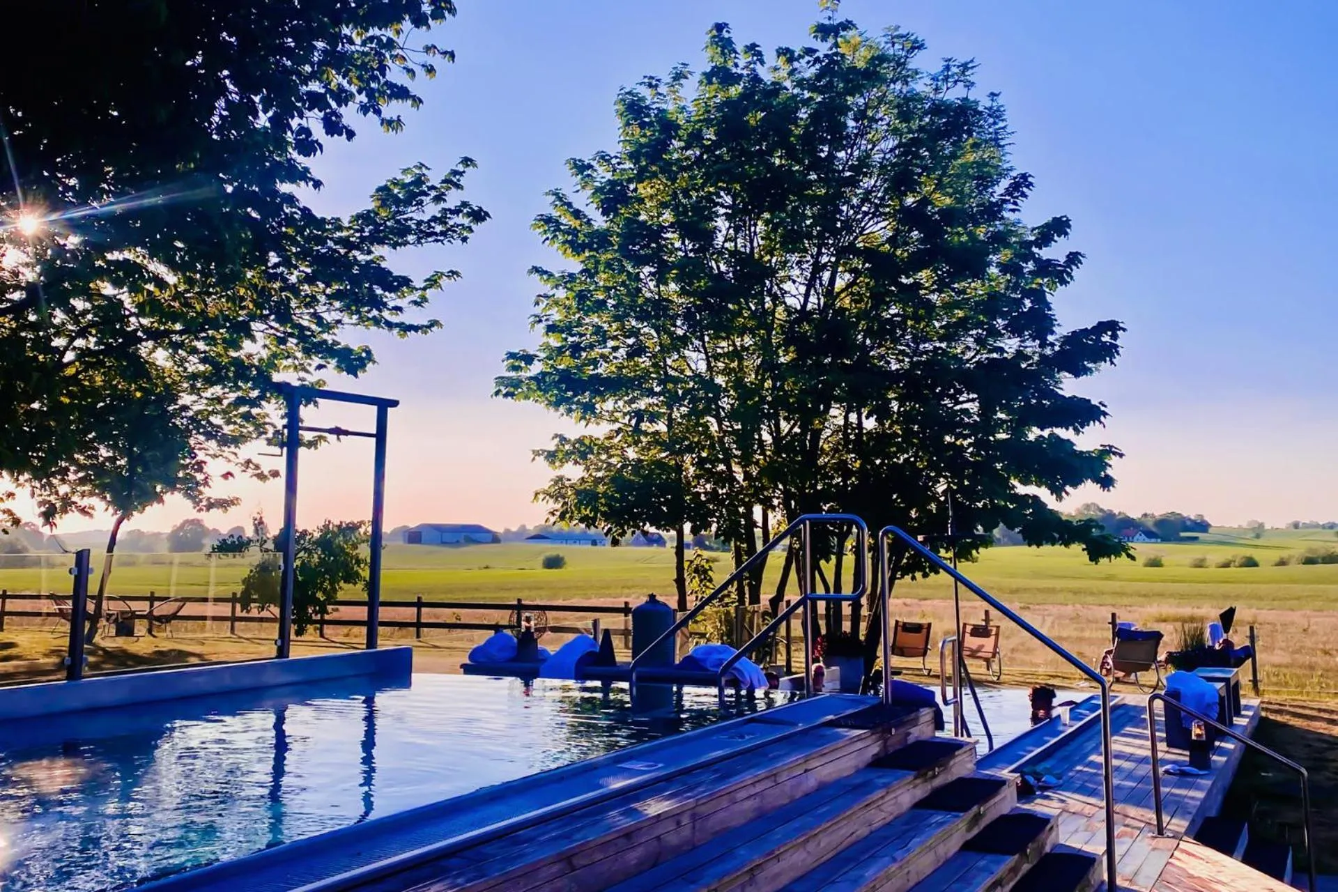 Natural landscape in Hotell Mossbylund