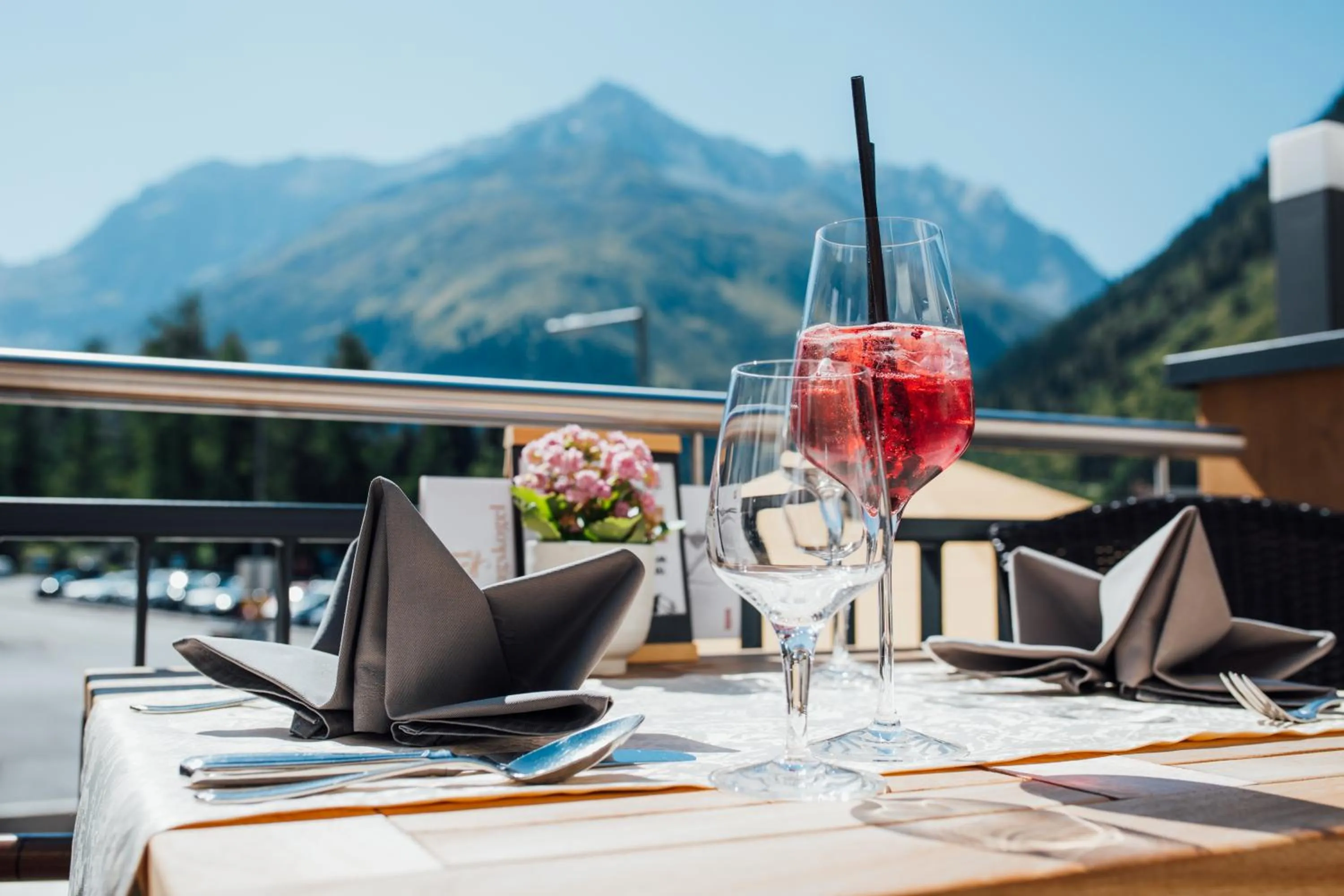 Restaurant/places to eat in Hotel Mittagskogel Pitztal