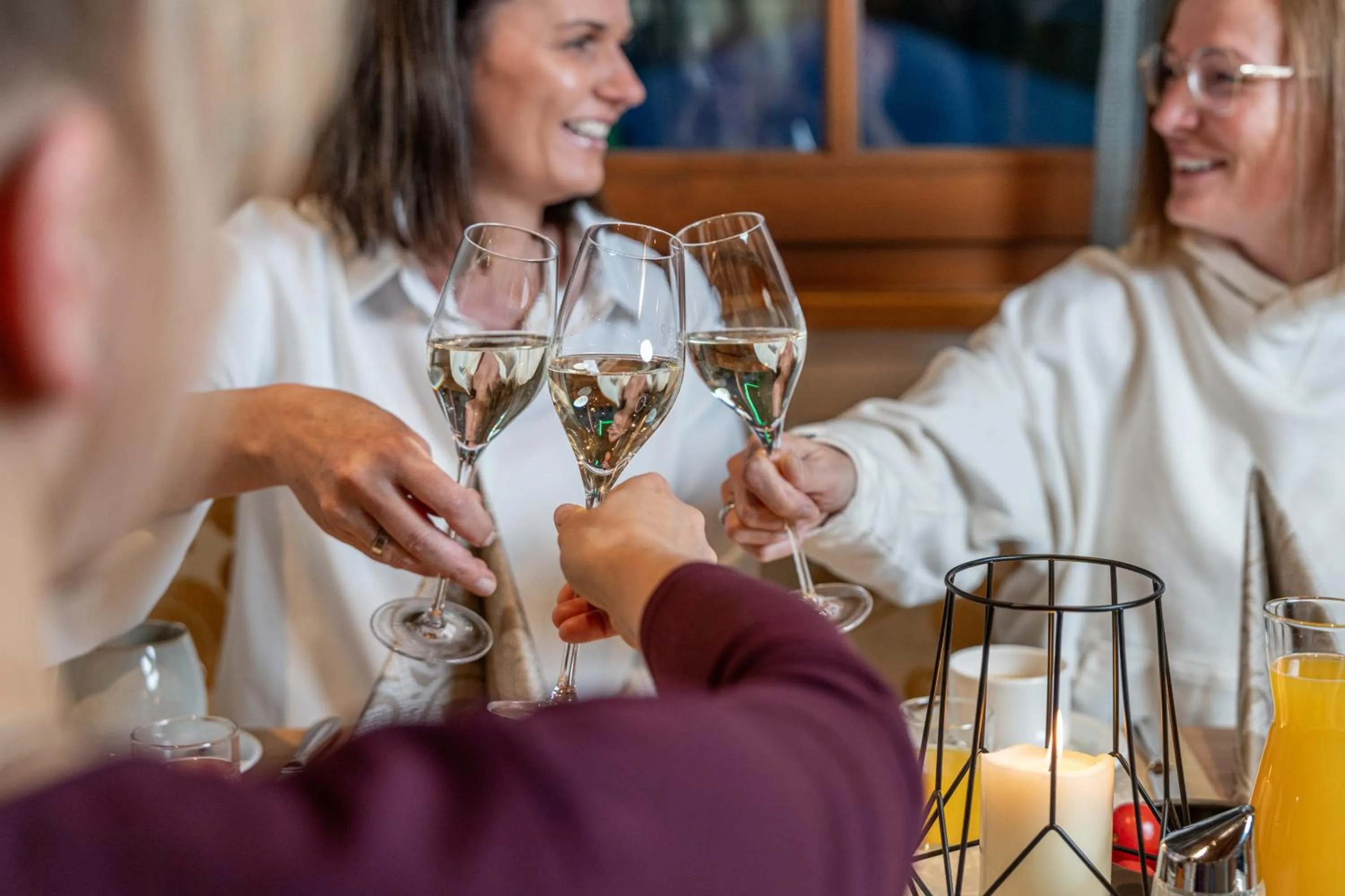 Lounge or bar in Hotel Mittagskogel Pitztal
