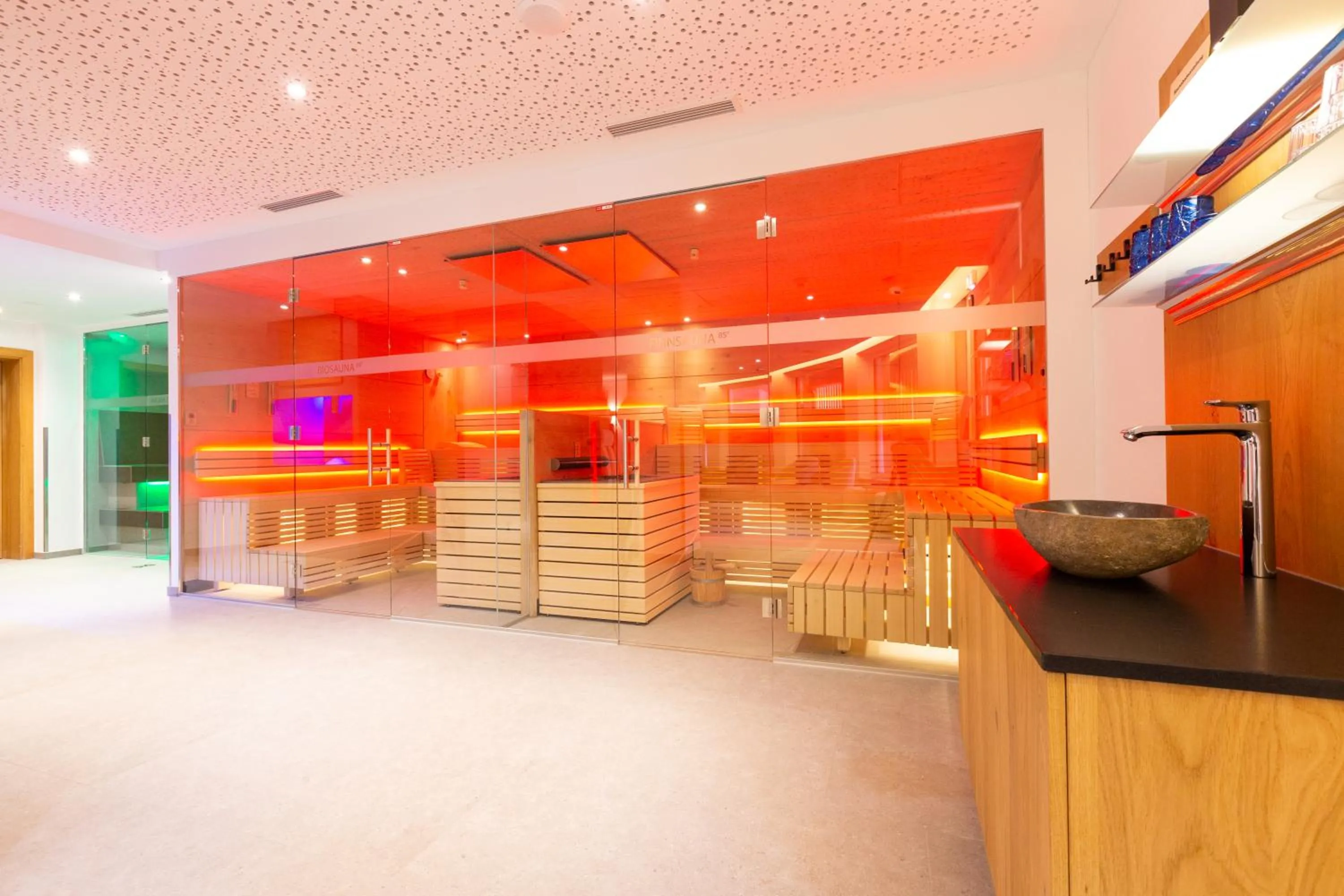Sauna in Hotel Mittagskogel Pitztal