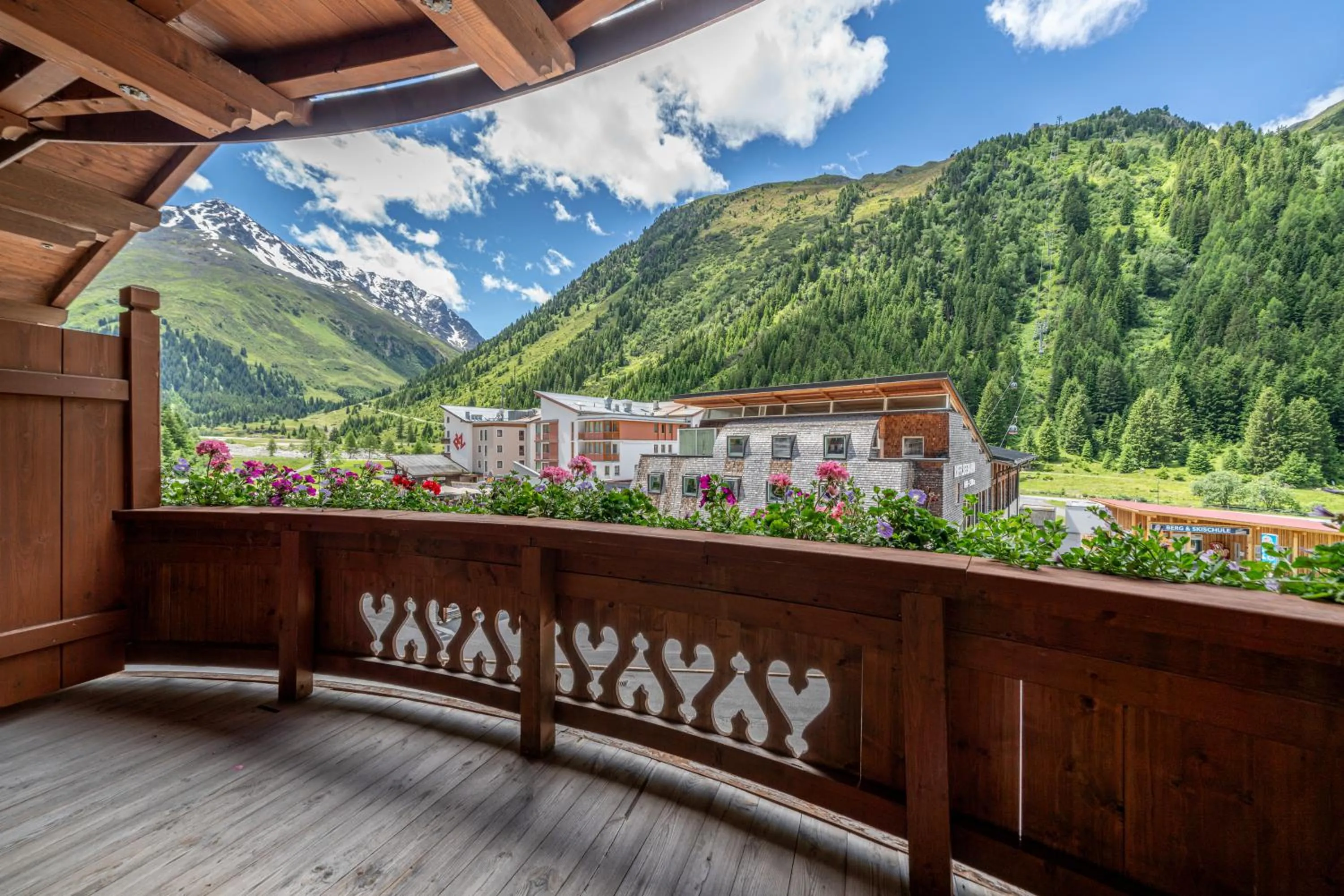 View (from property/room) in Hotel Mittagskogel Pitztal