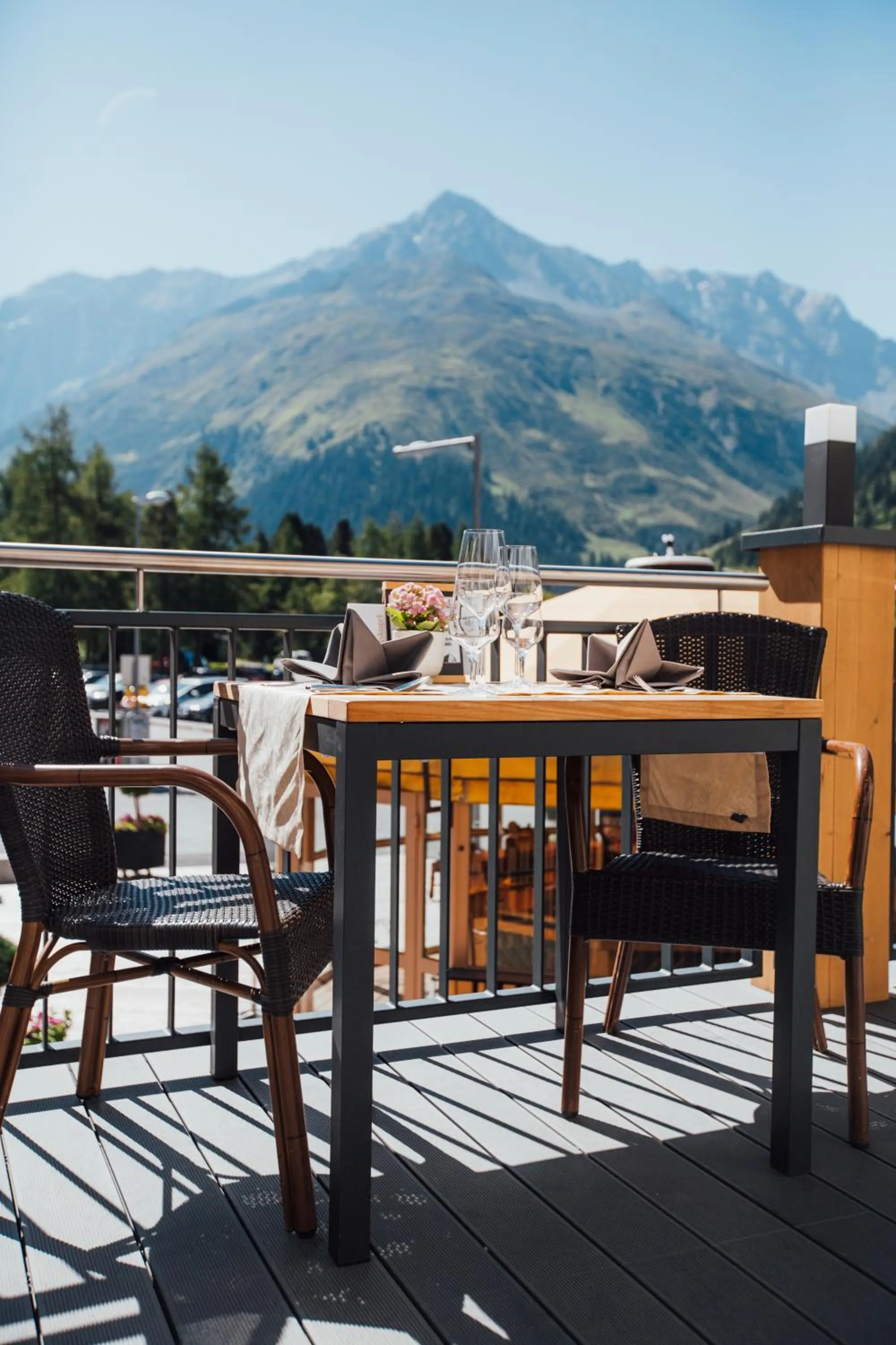 Restaurant/places to eat in Hotel Mittagskogel Pitztal