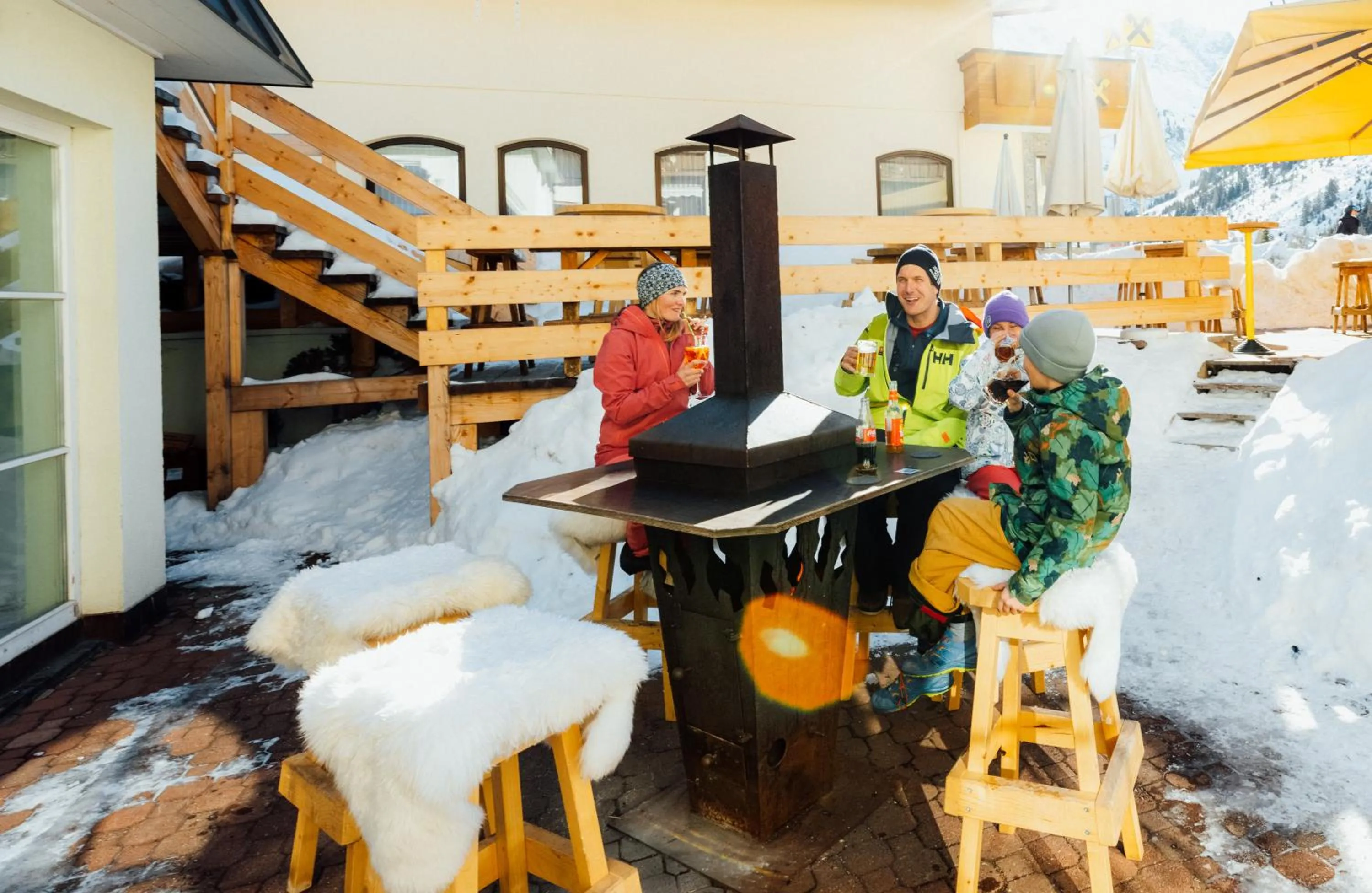 Off site in Hotel Mittagskogel Pitztal