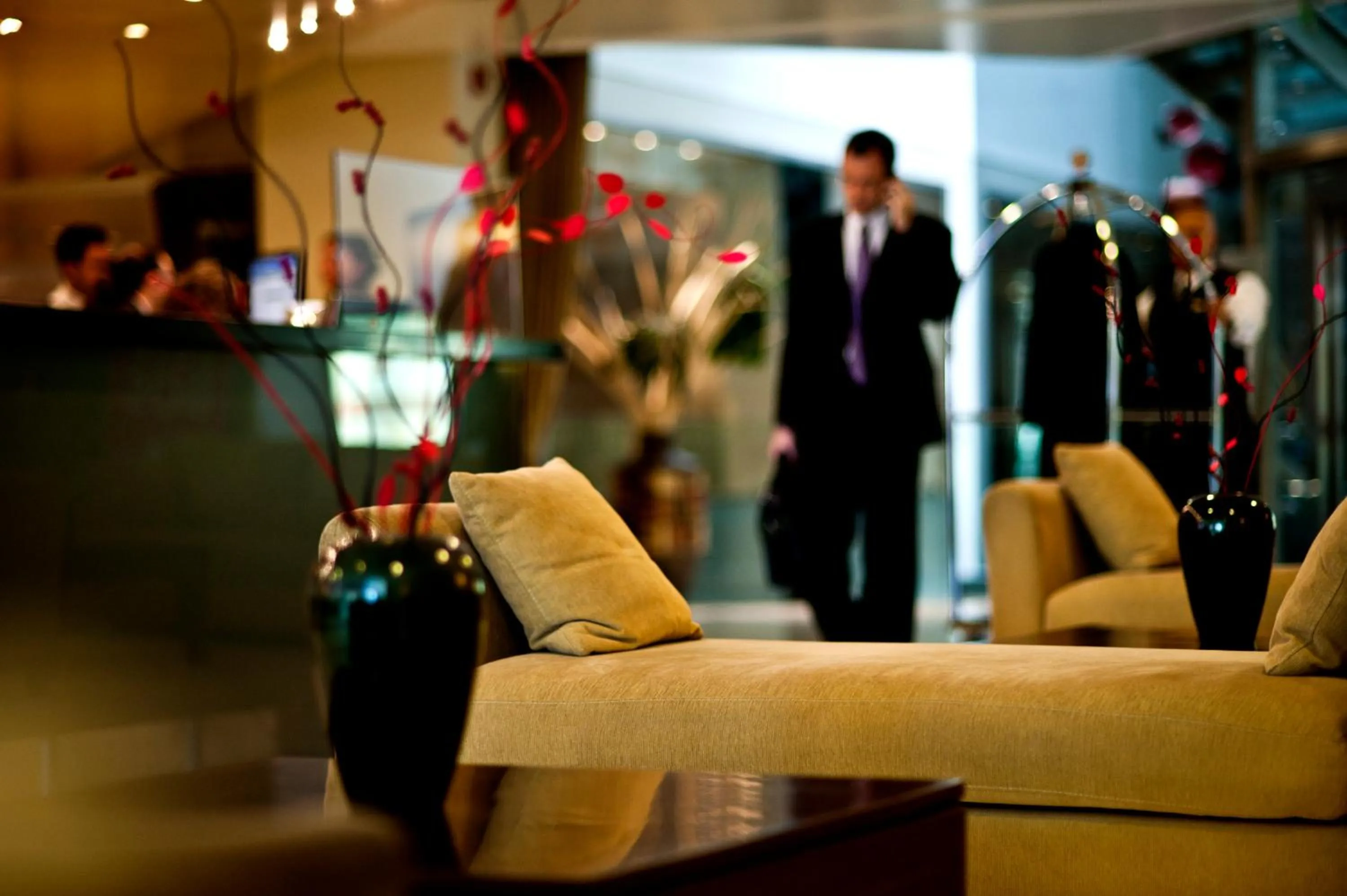 Lobby or reception in Hotel Solans Presidente