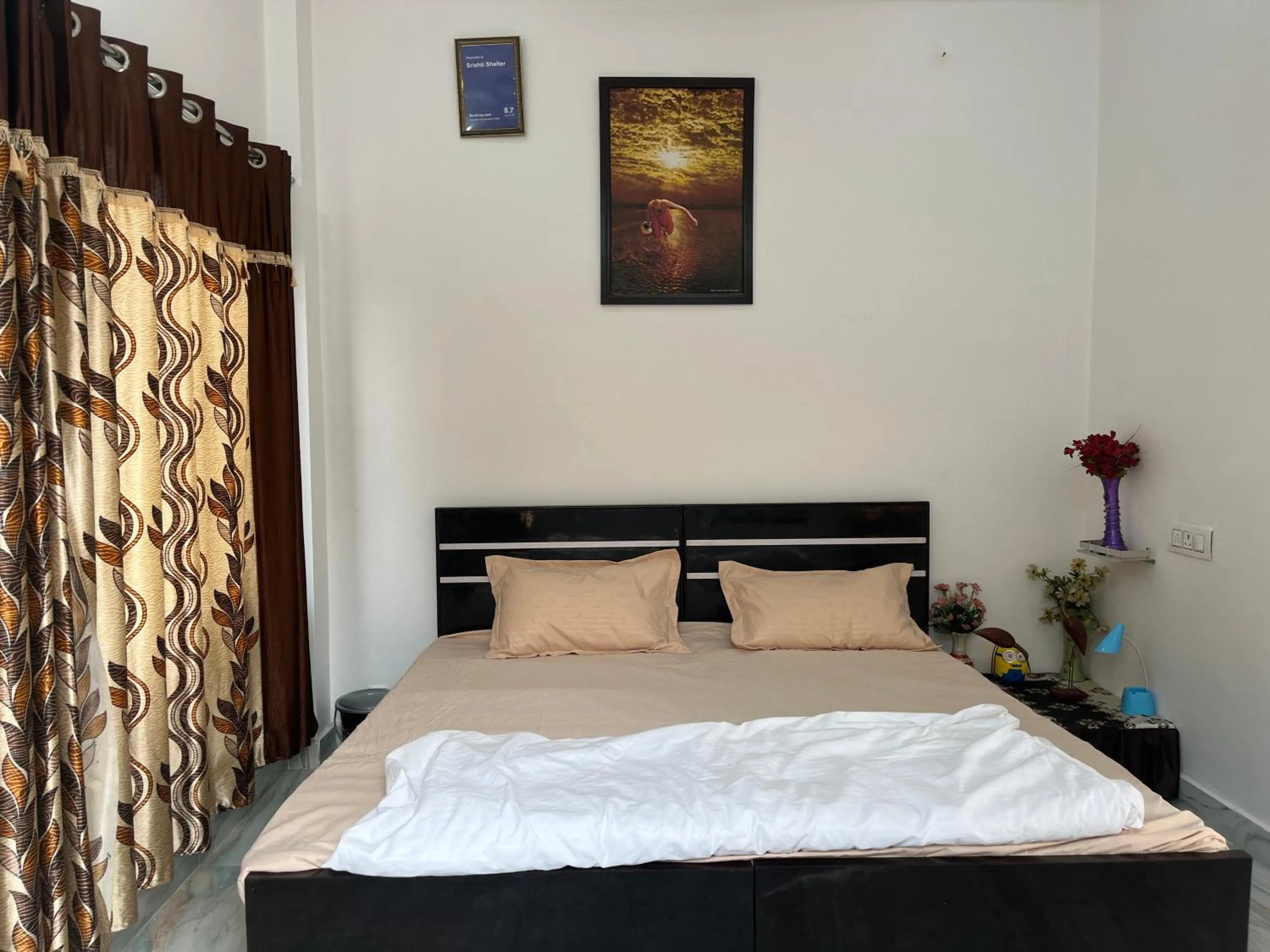 Bed in Srishti Shelter