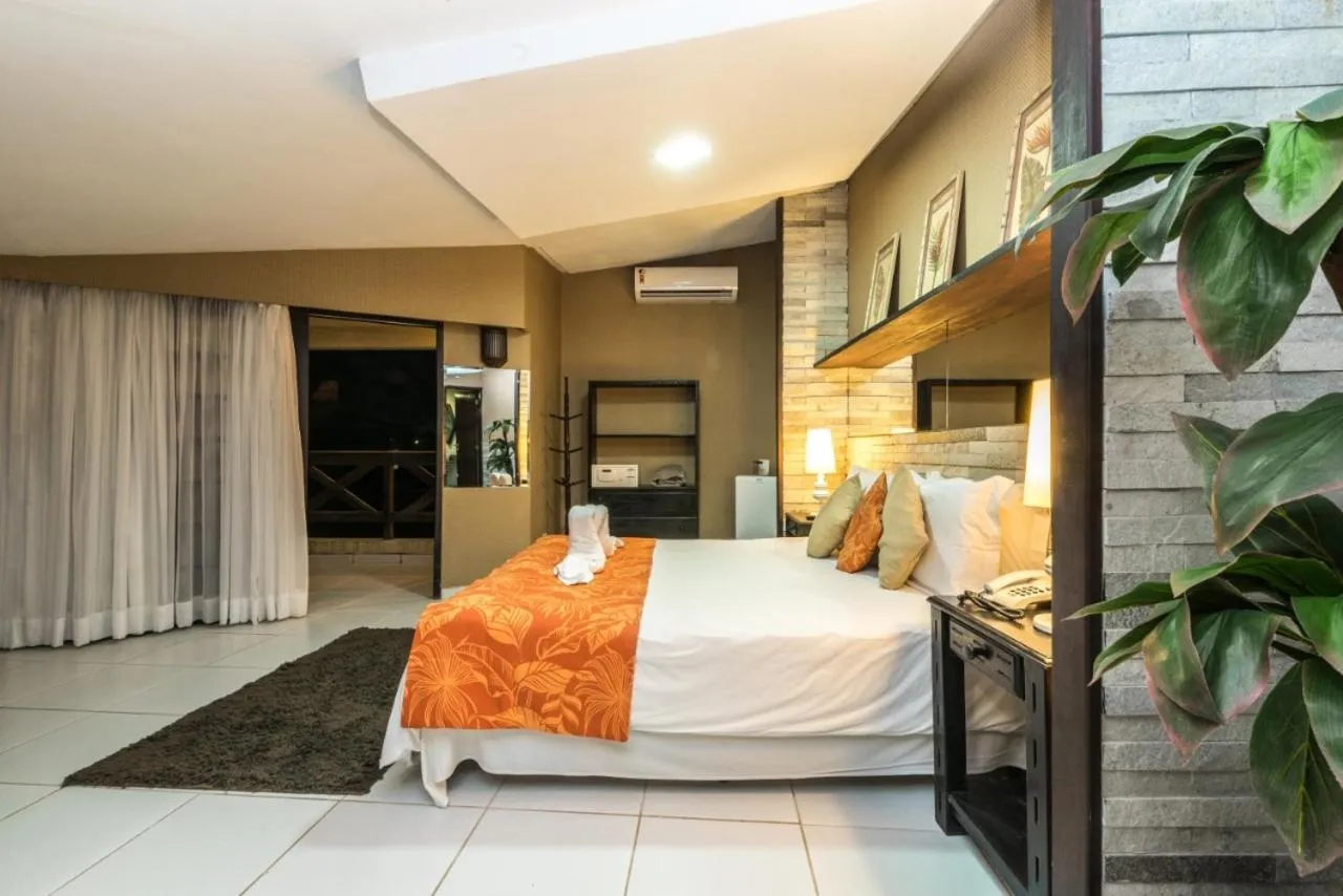 Bed in Pousada Recanto da Coruja