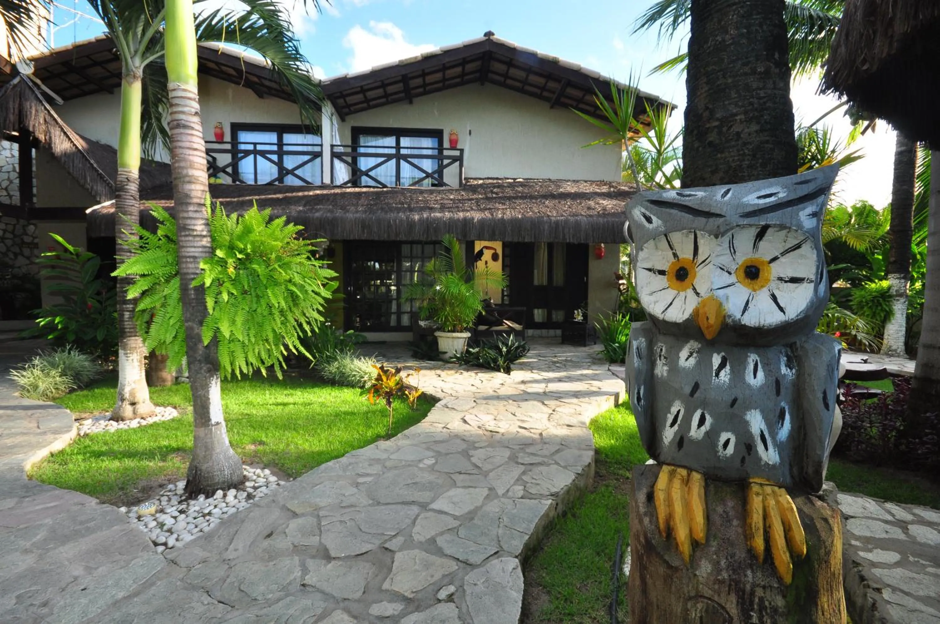 Garden in Pousada Recanto da Coruja