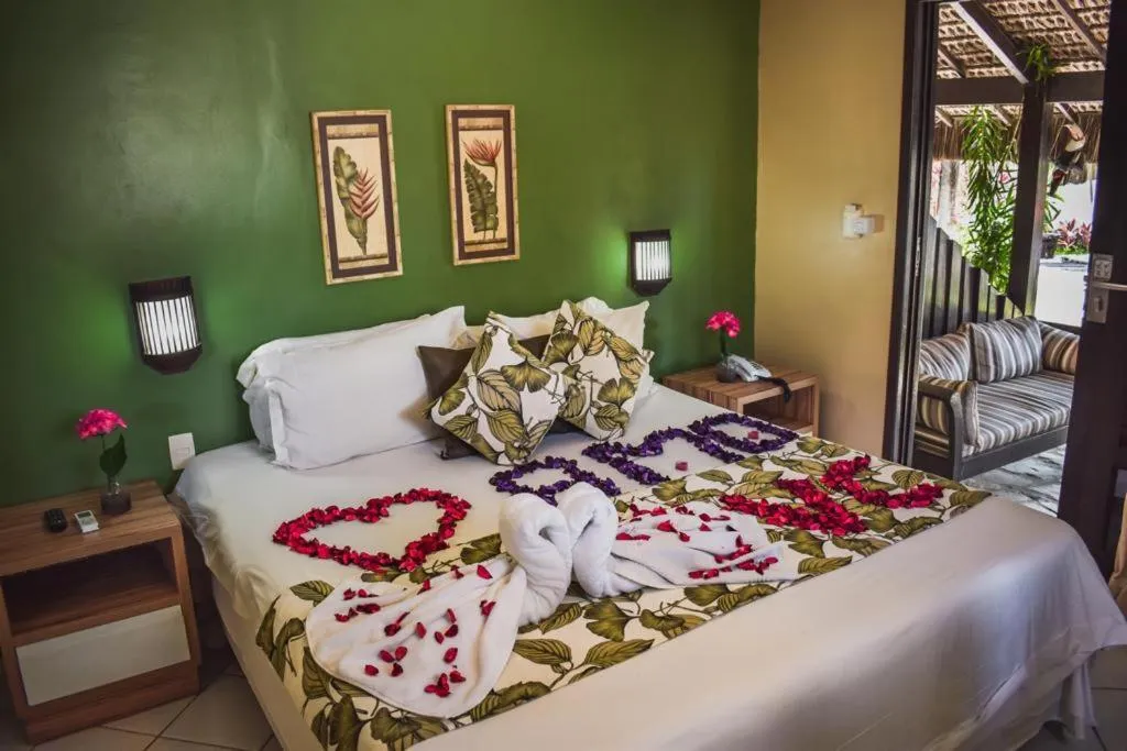 Bed in Pousada Recanto da Coruja